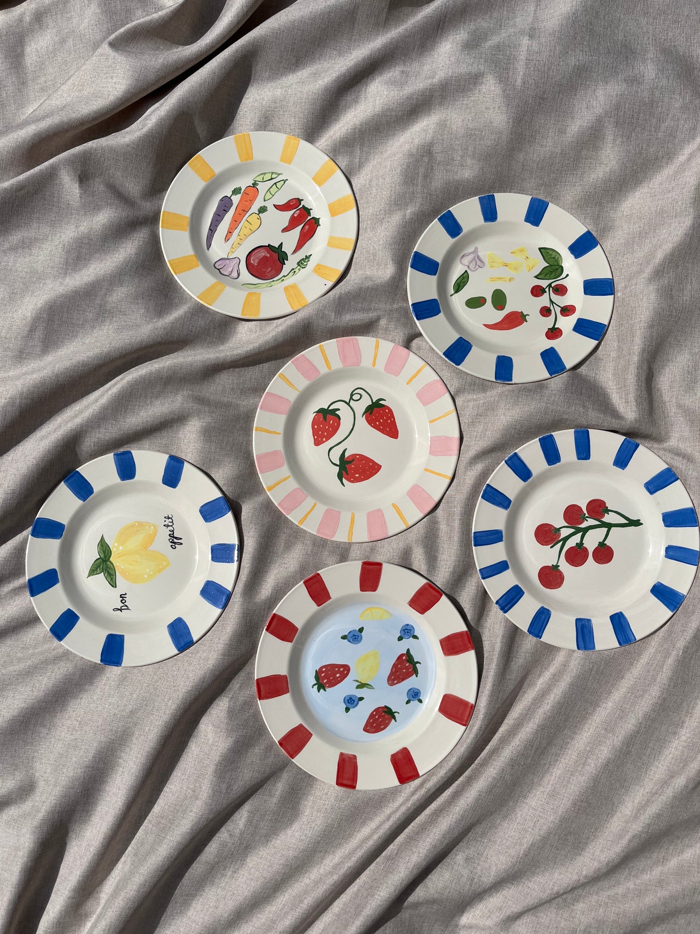 Lemon Bon Appetit Plate