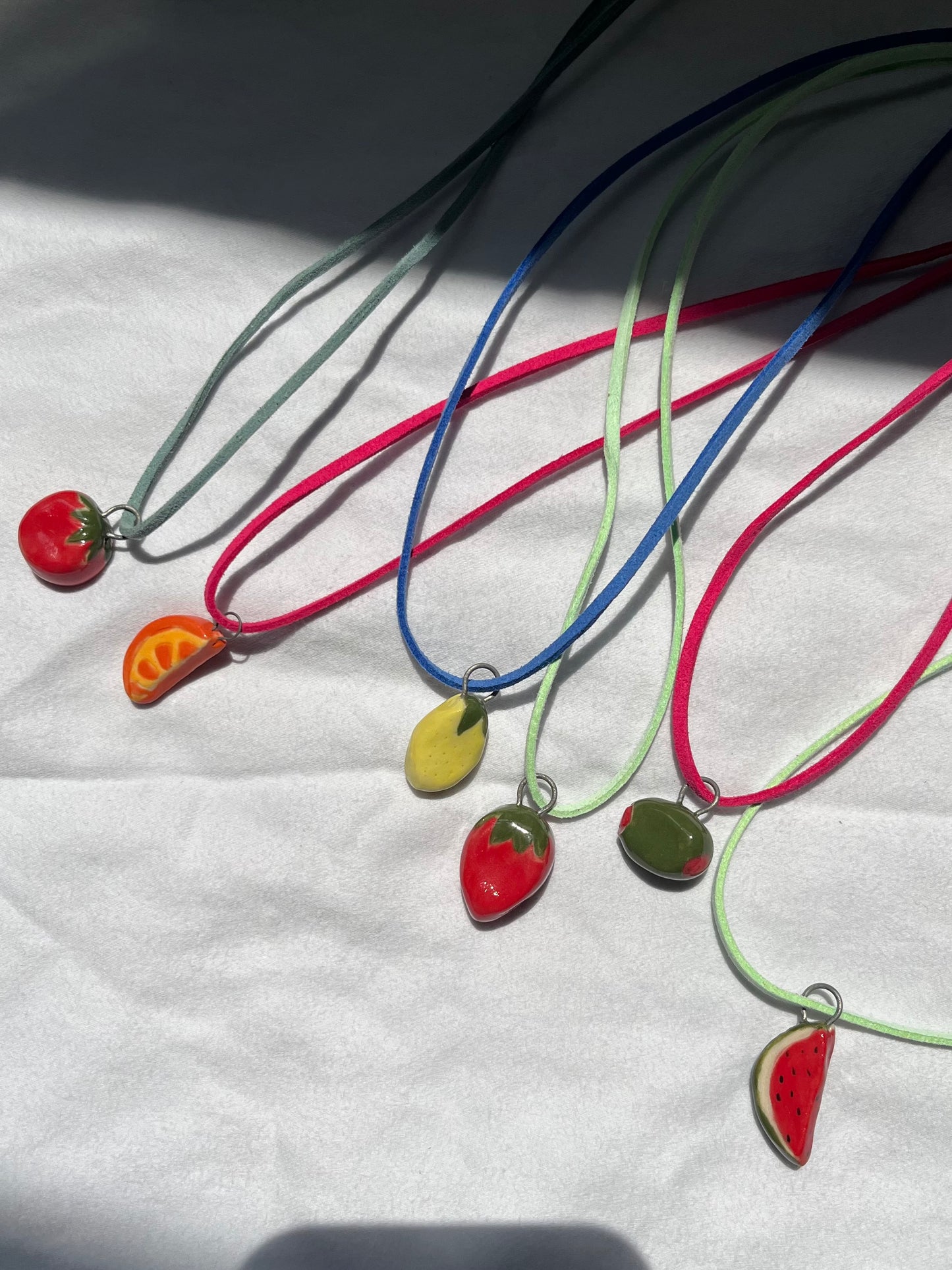 Strawberry necklace