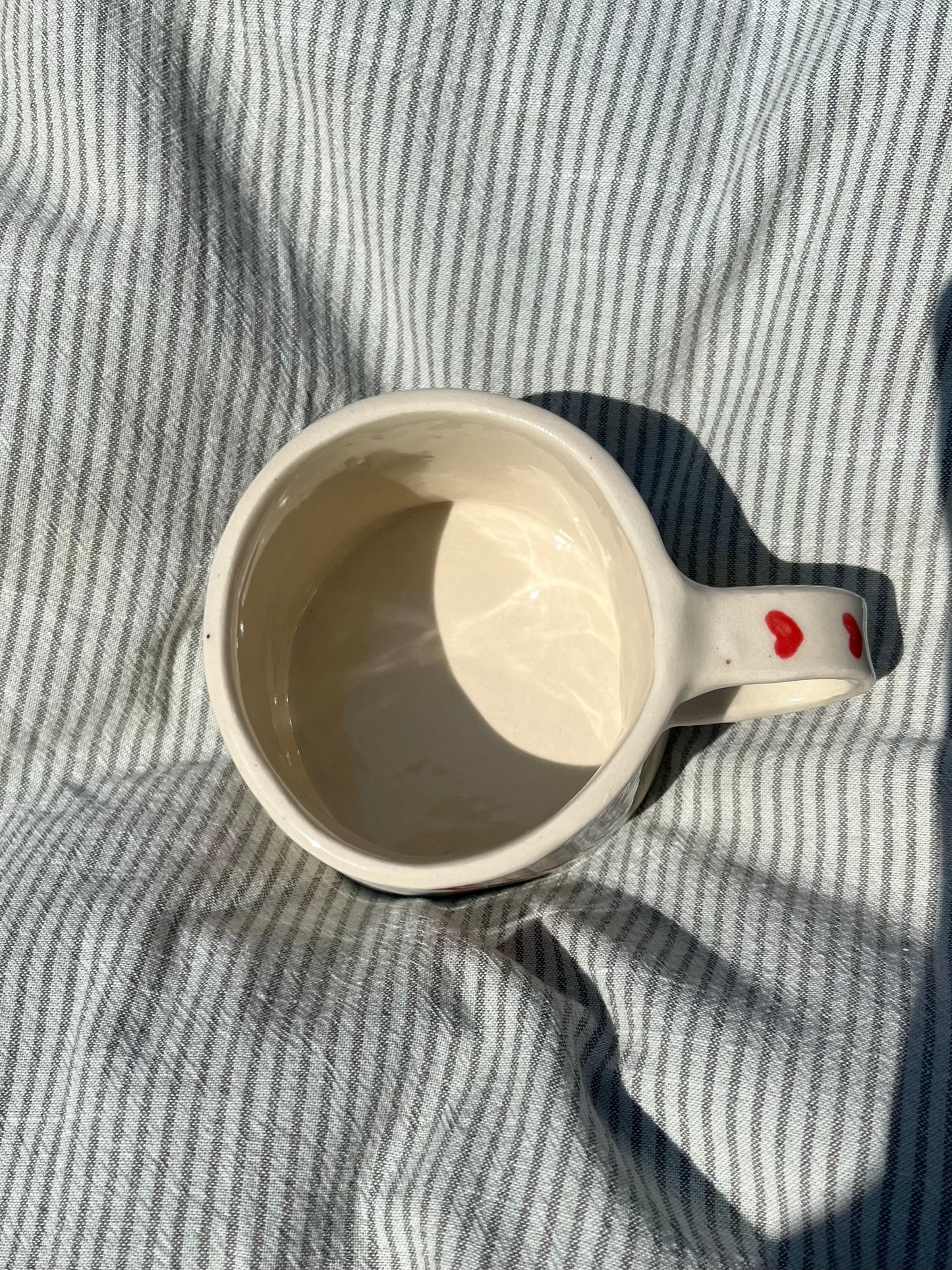Cherry and Stripes Mug
