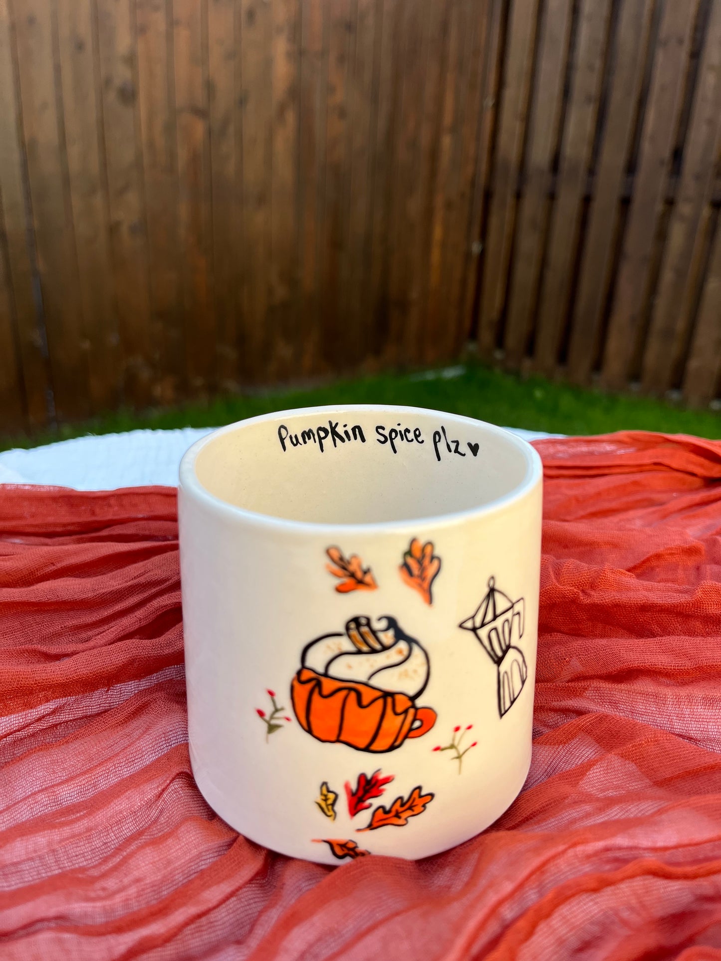 Pumpkin Spice Tumbler
