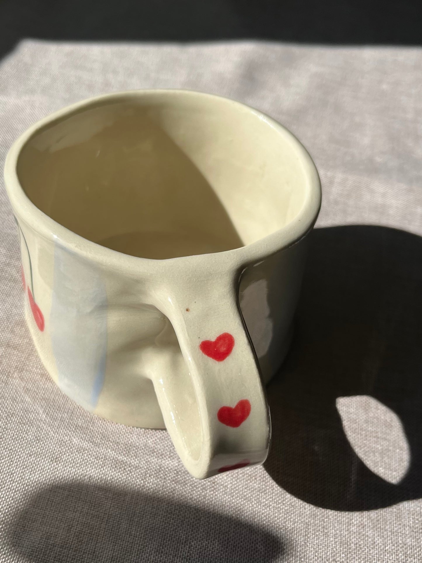 Cherry and Stripes Mug