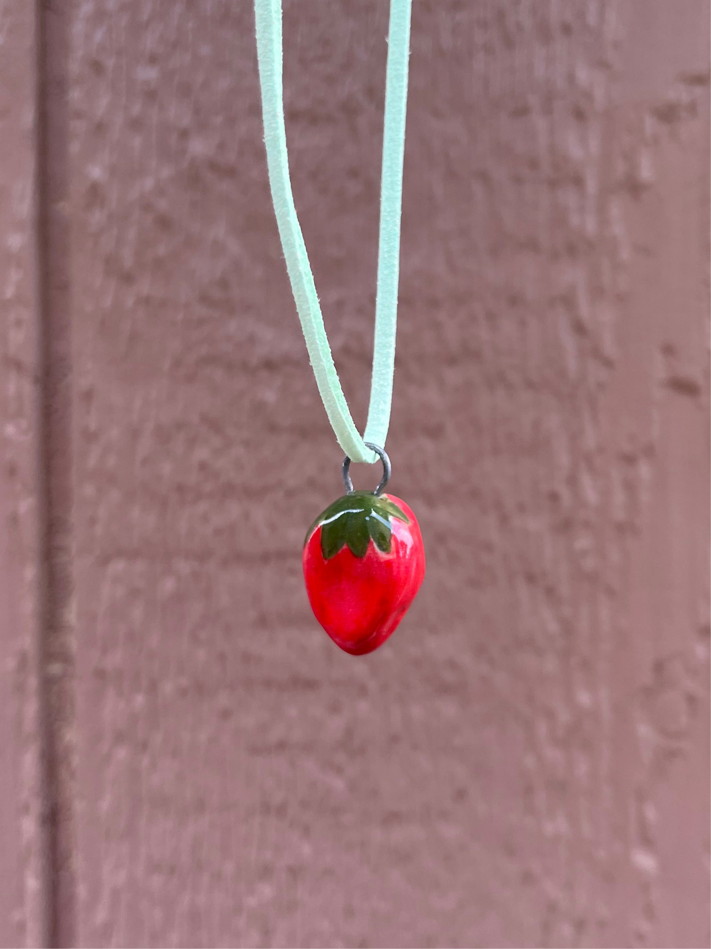 Strawberry necklace