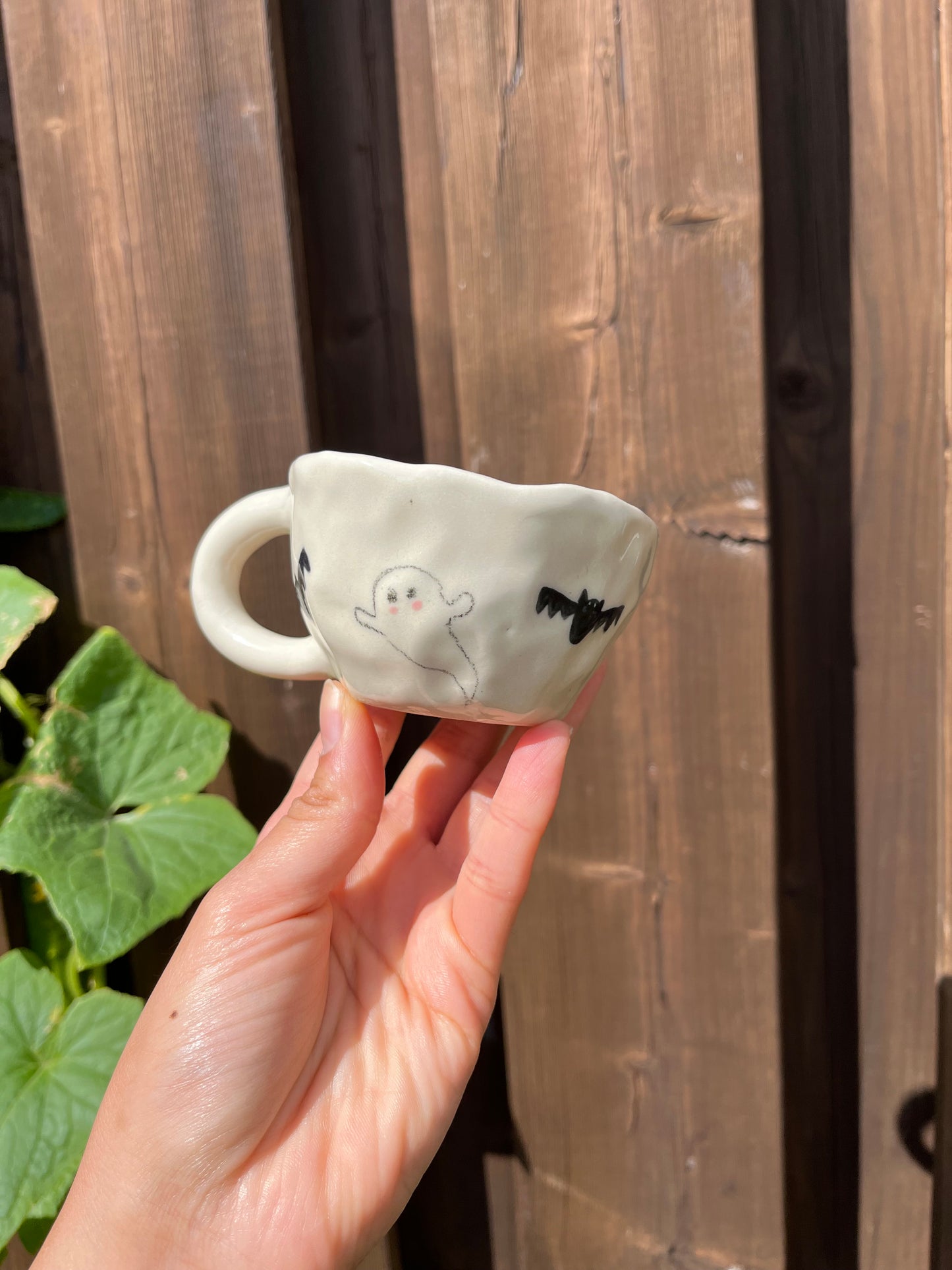 Bats & Ghosts Espresso Cup
