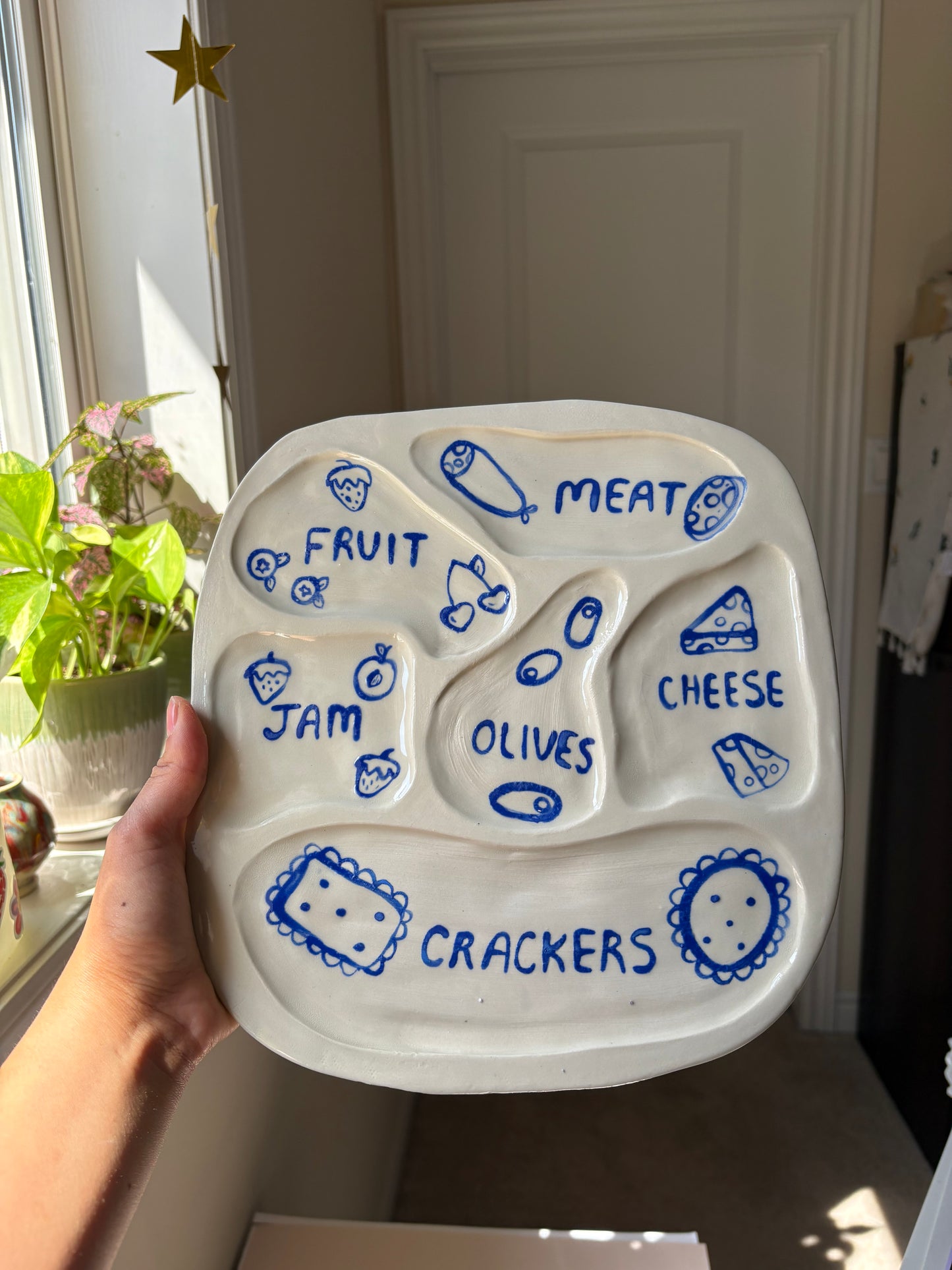 Ceramic Charcuterie Board