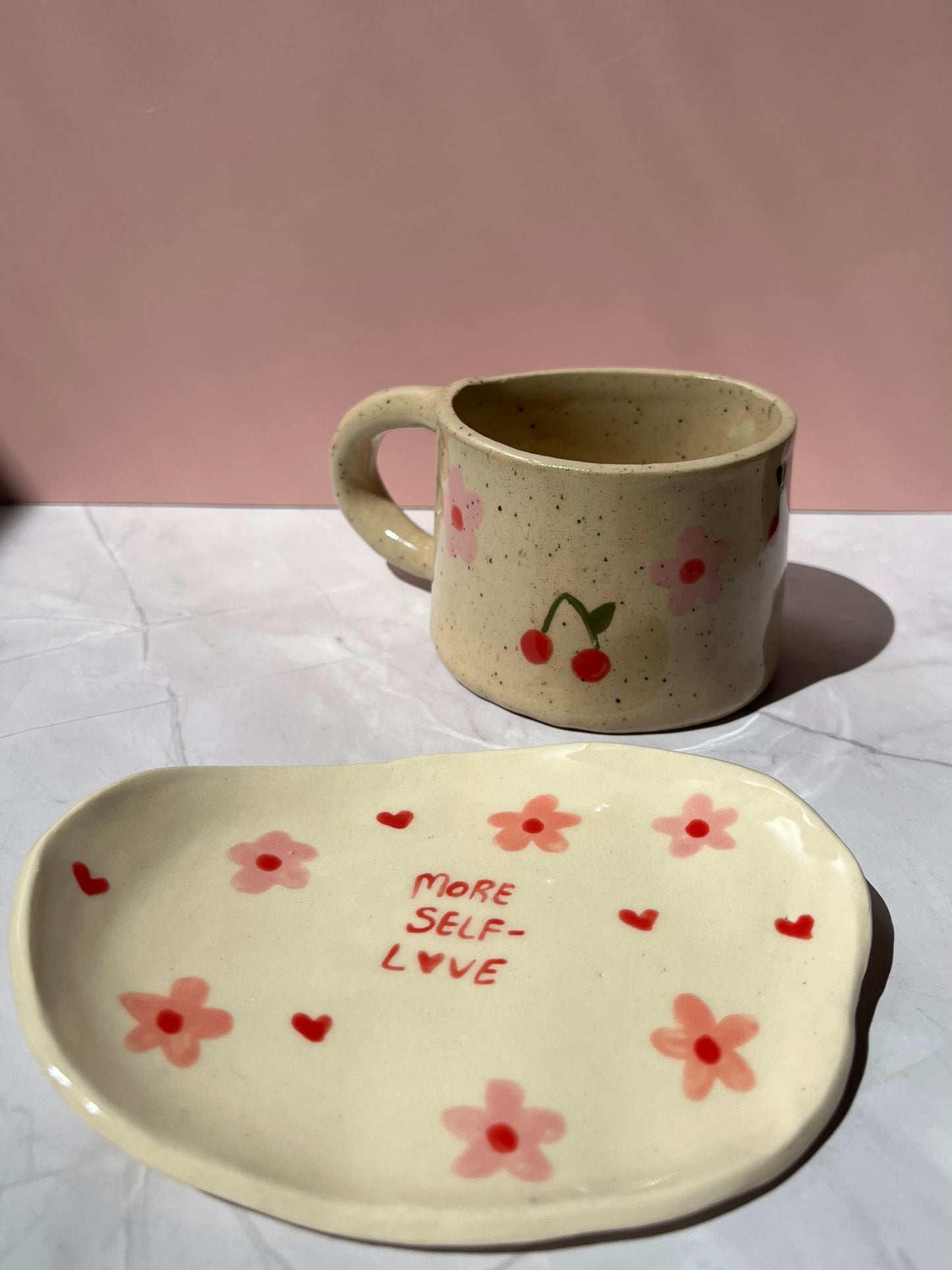 More Self Love Ceramic Trinket Dish