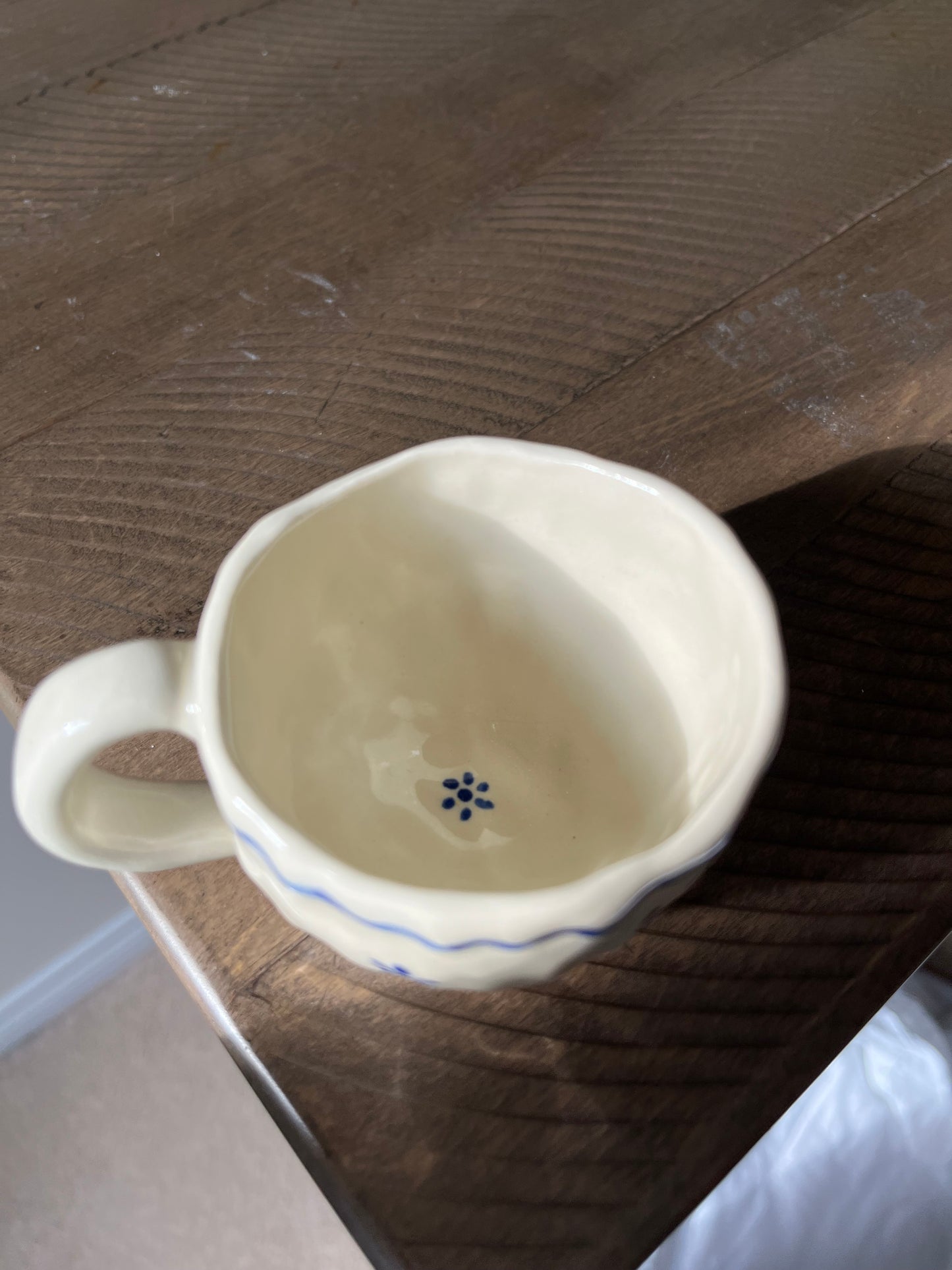 Blue Flowers Espresso Cup