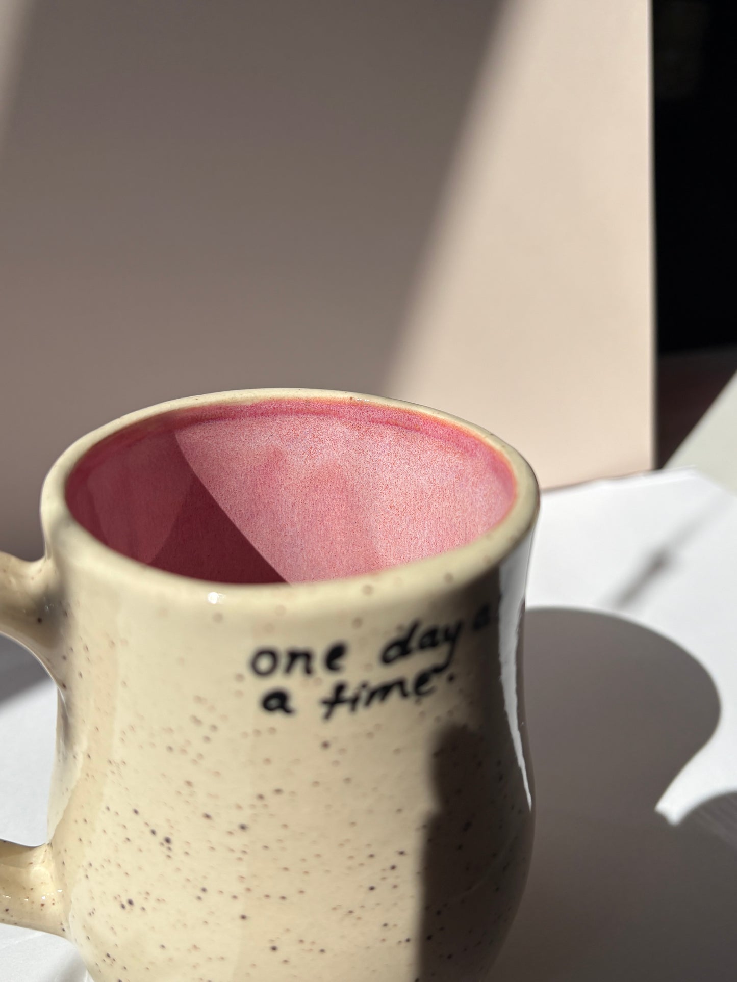 Pink Lily of the Incas Mug