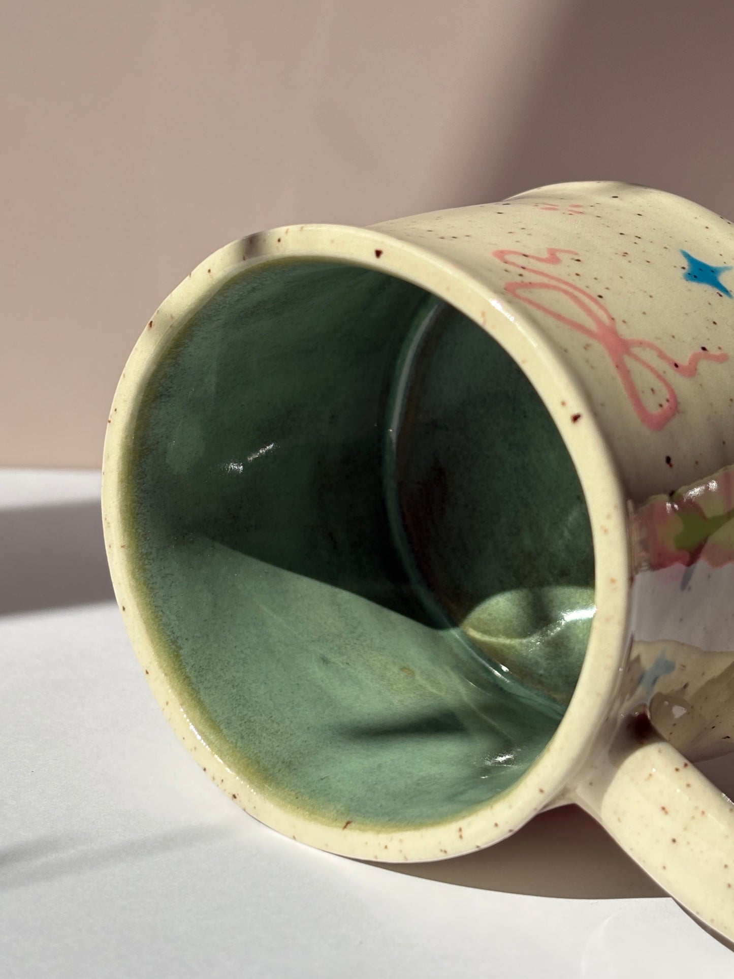 Whimsy Bows & Flower Buds Mug