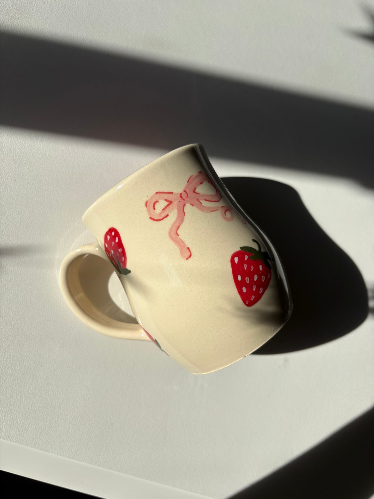 Strawberry & Bows Mug
