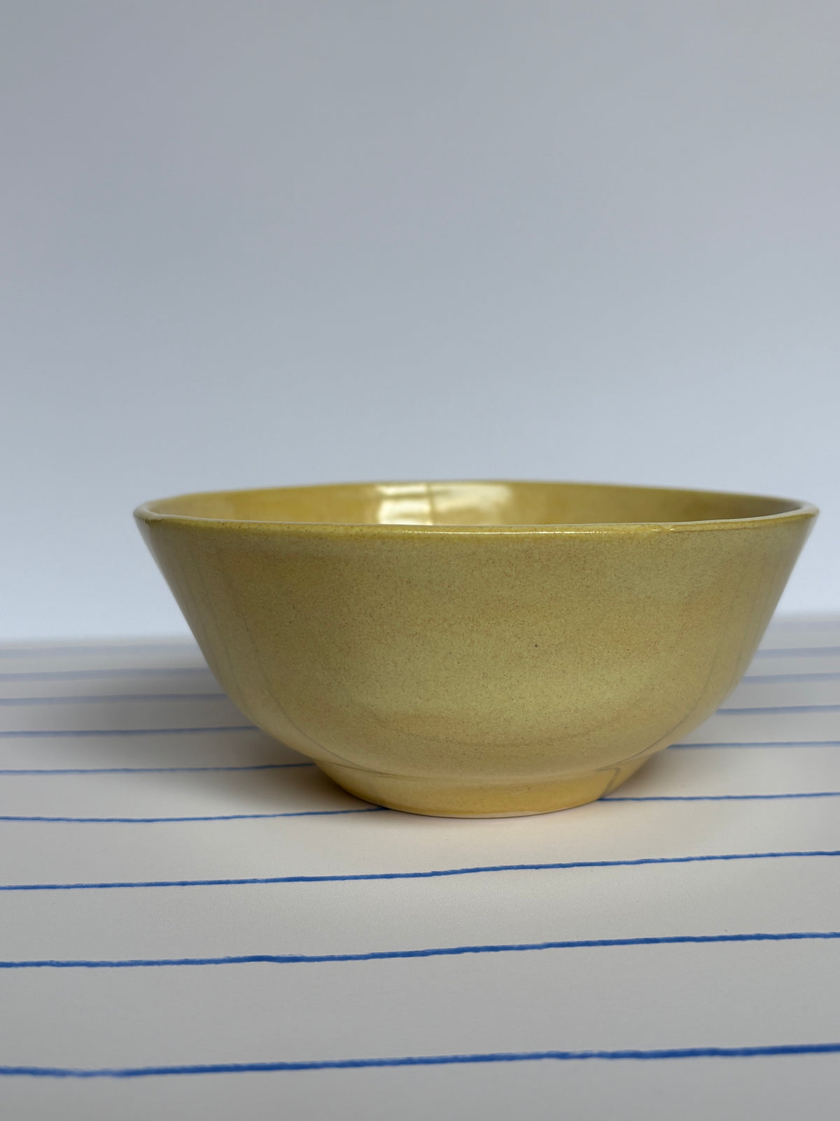 Butter Yellow Stars Bowl