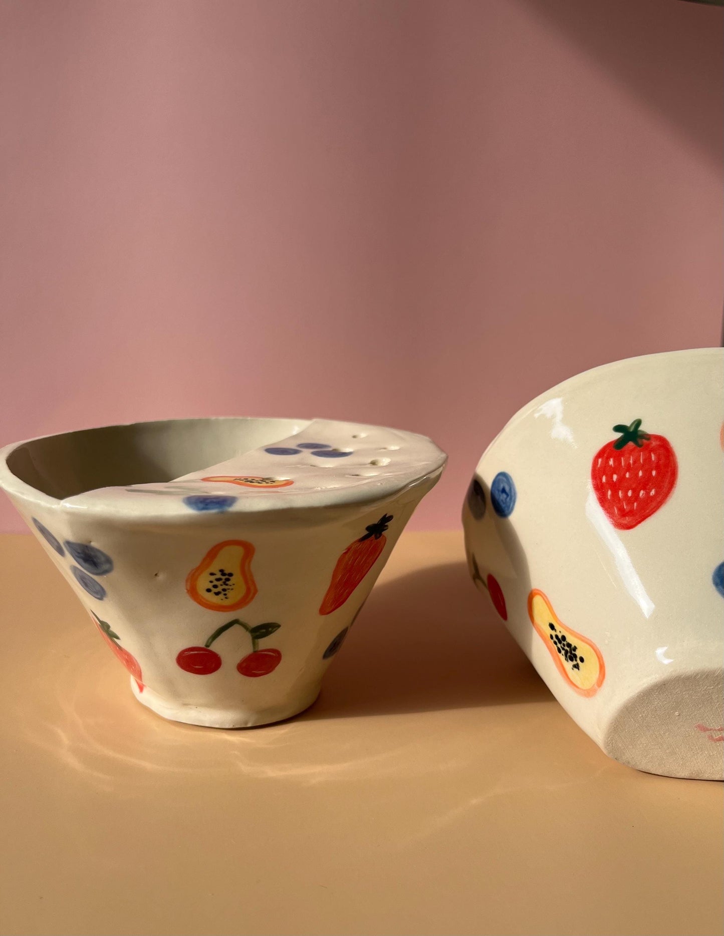 Handmade Ceramic Berry Bowl