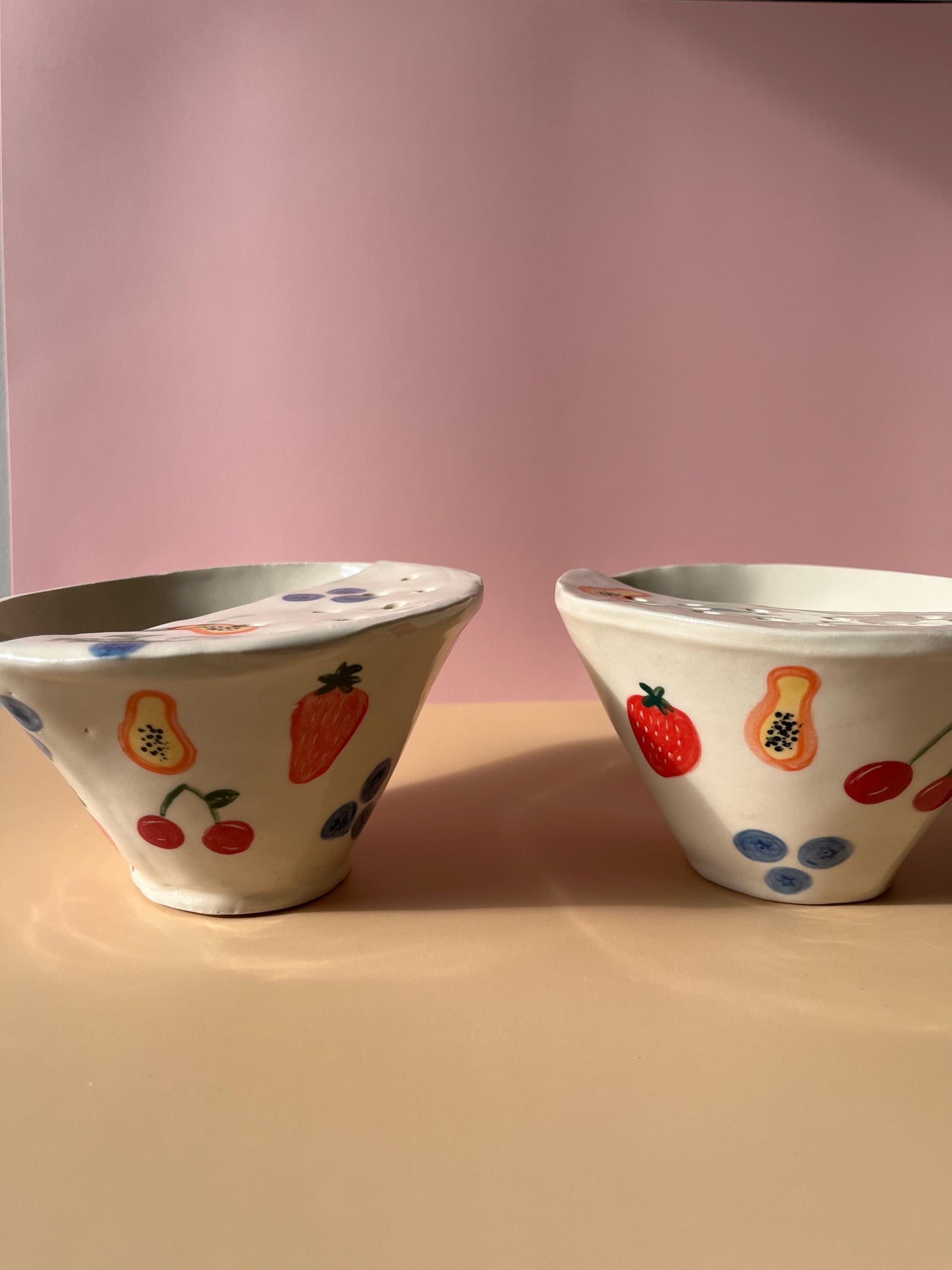 Handmade Ceramic Berry Bowl