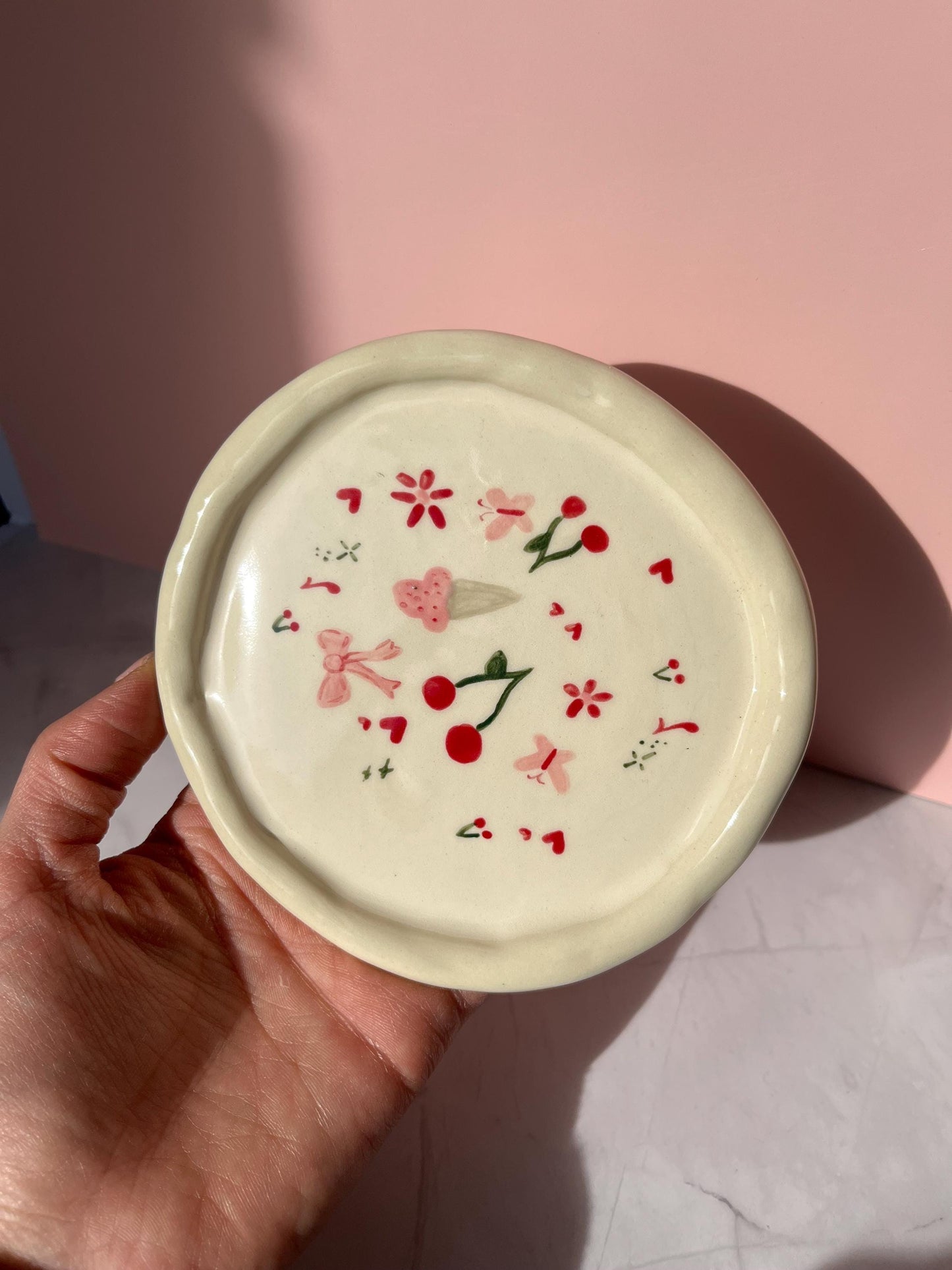 Girly Things Handmade Ceramic Trinket Dish