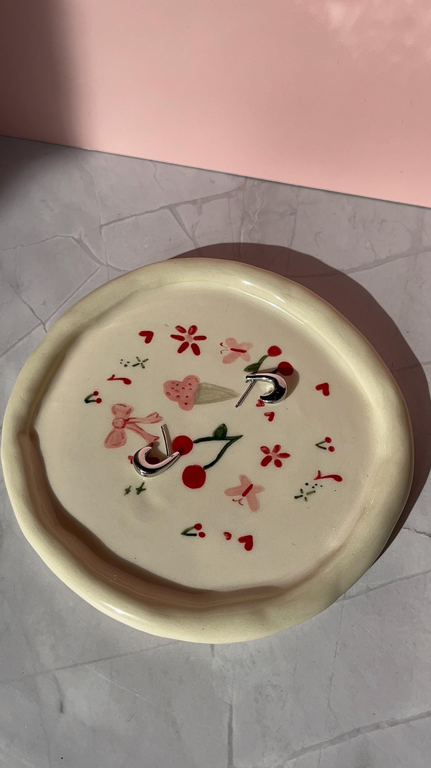 Girly Things Handmade Ceramic Trinket Dish