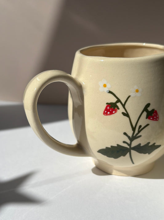 Strawberry Bloom Mug