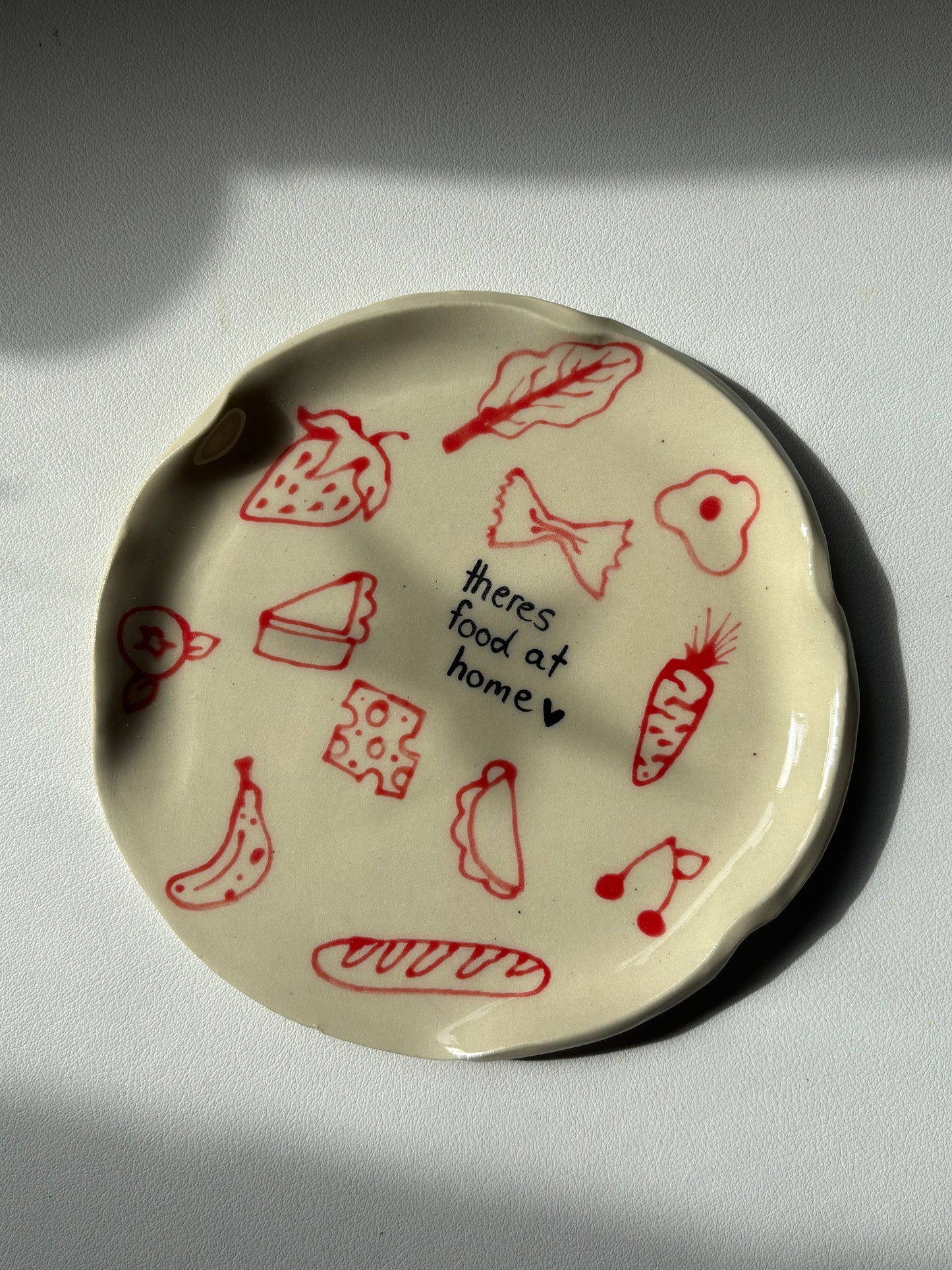 “Theres Food at Home” Spoon Rest