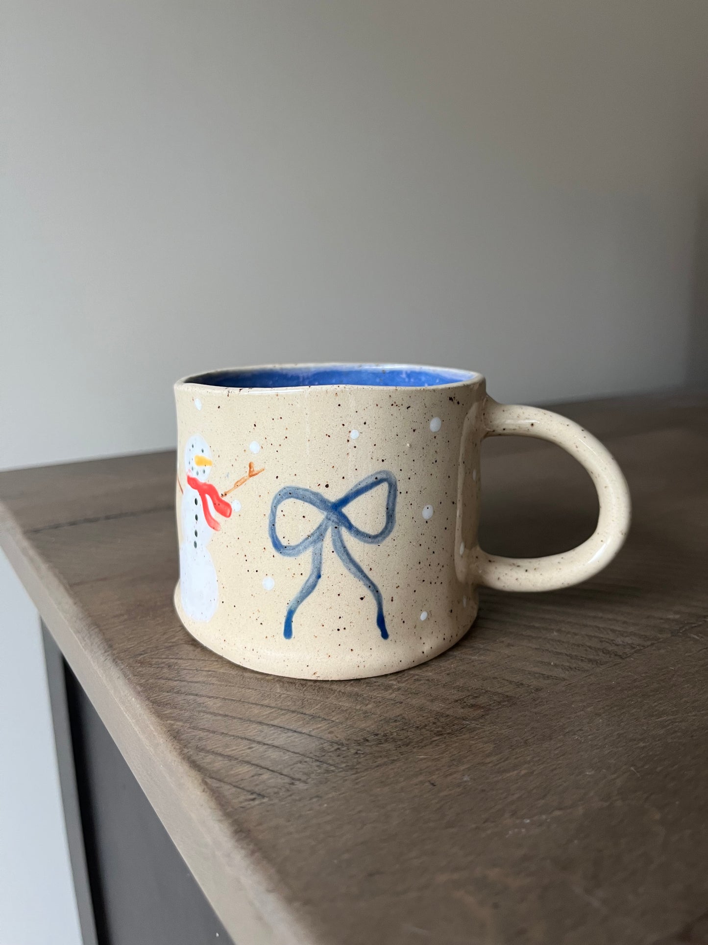 Snowman & Bows Mug