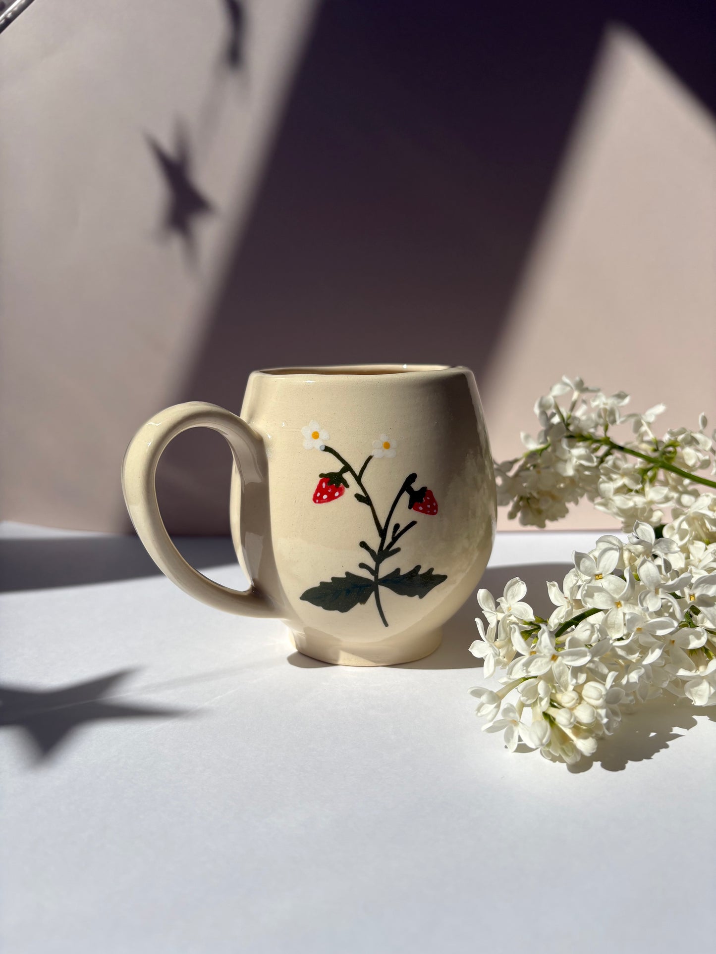 Strawberry Bloom Mug