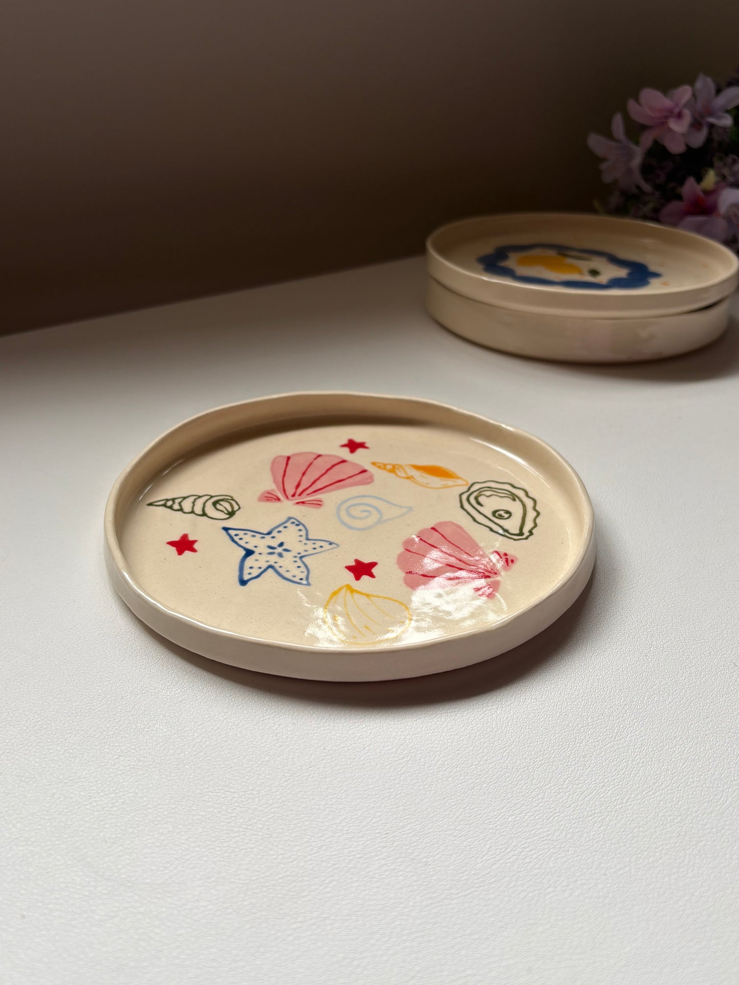 Seashell Plate
