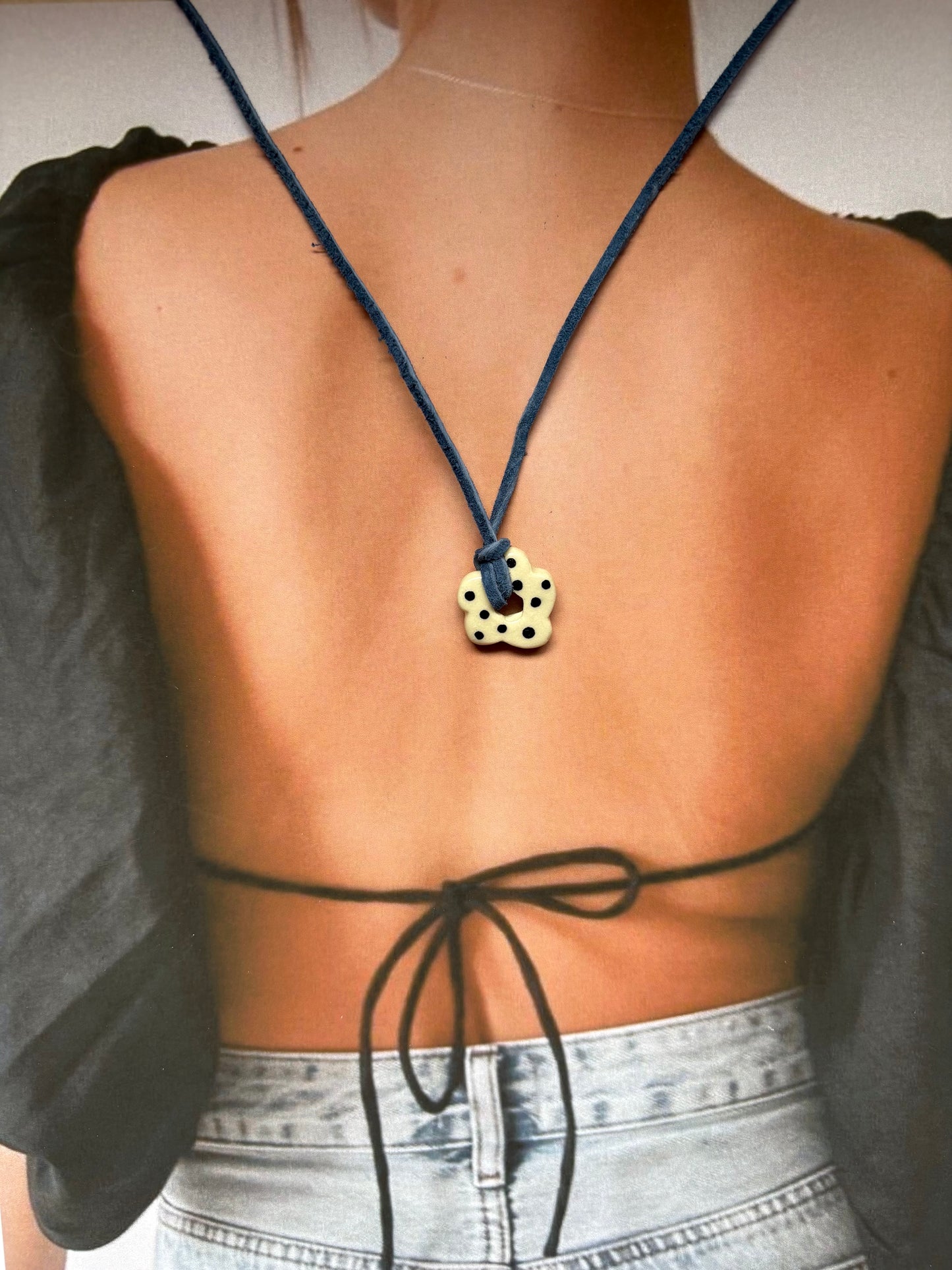 Jelly Flower Charm Necklace/Bracelet