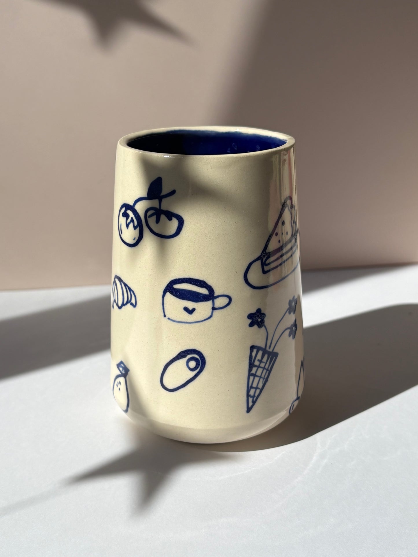 Coastal Doodles Tumbler Cup