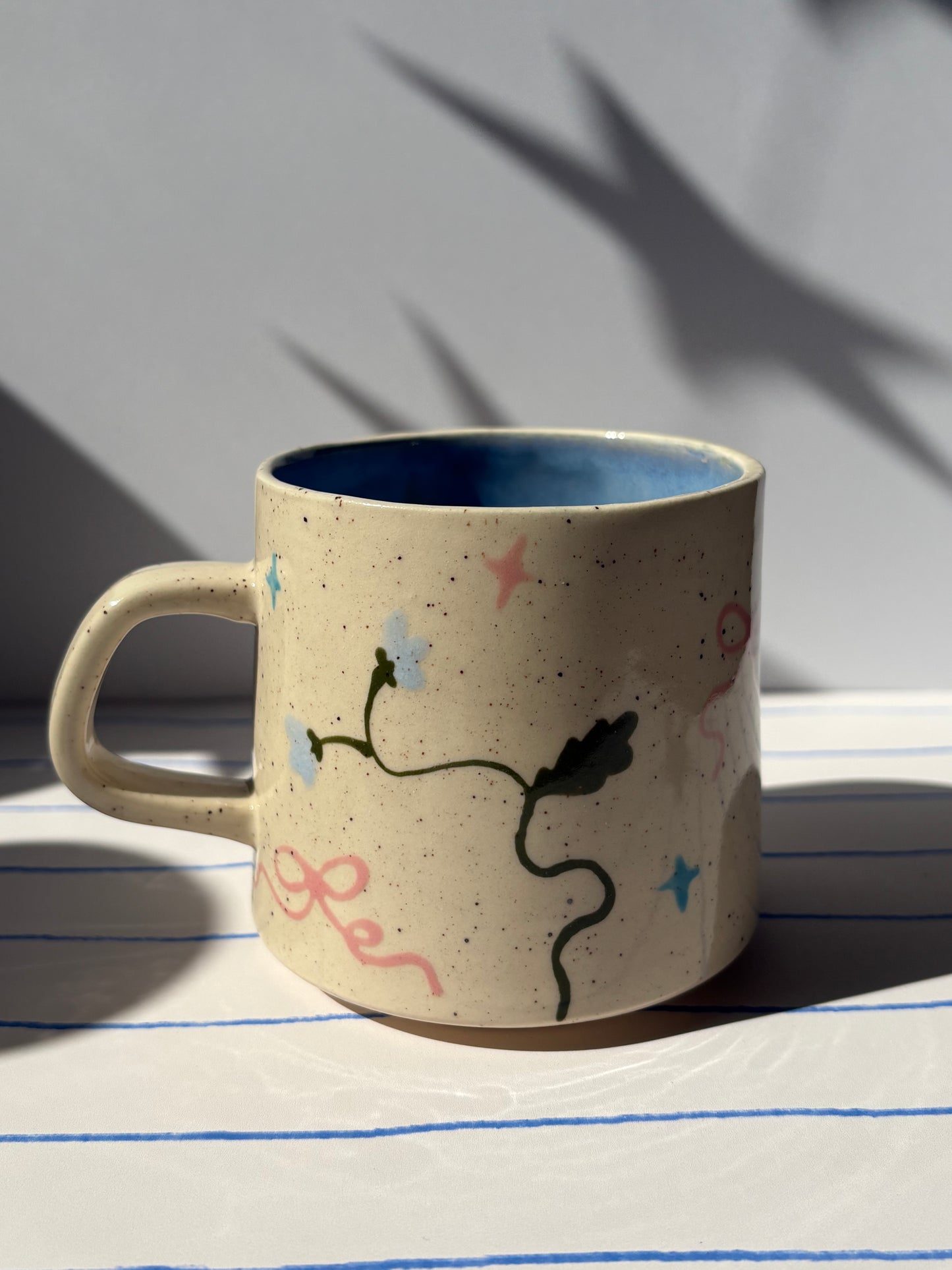 Whimsy Bows & Flower Buds Mug