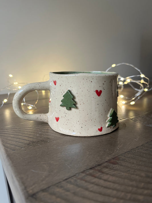 3D Christmas Trees Mug