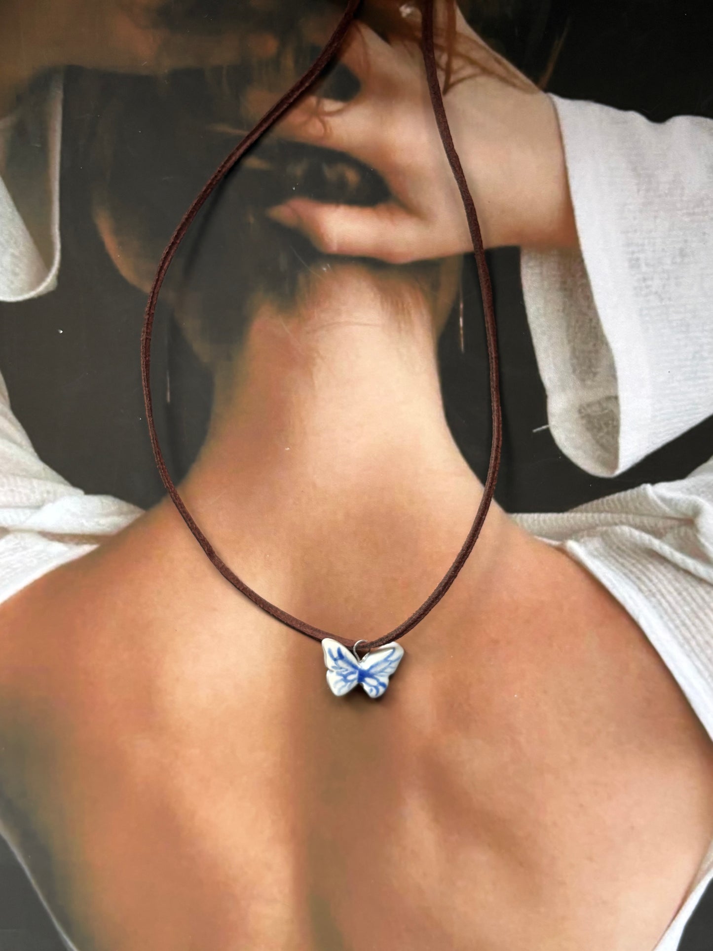 Dainty Butterfly Charm Necklace