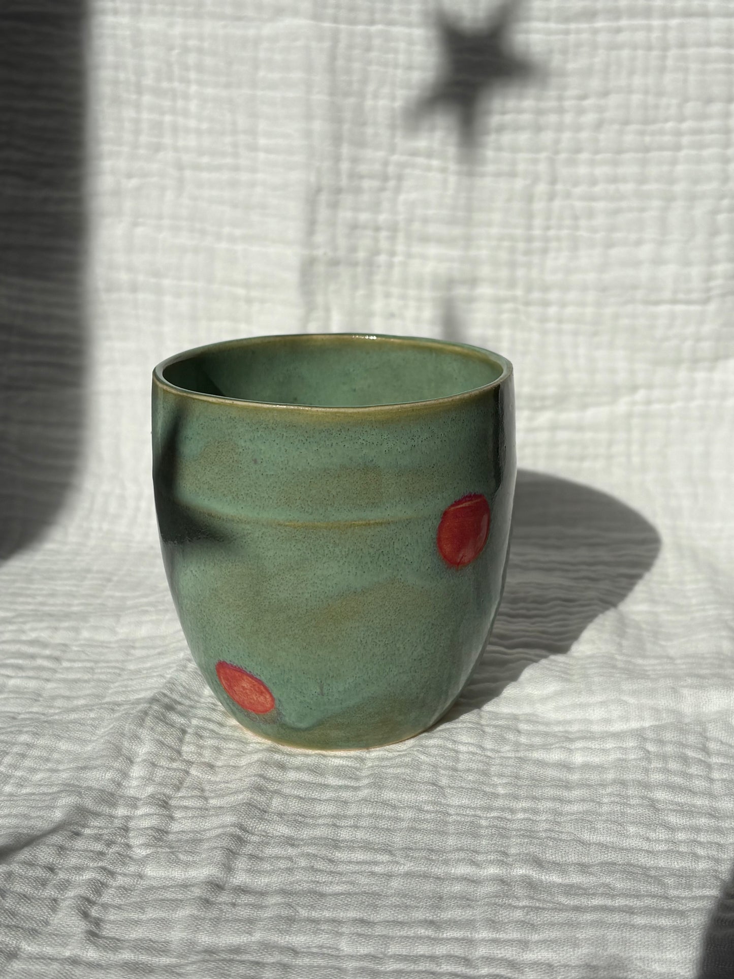 Dew Green & Pink Tumbler cup
