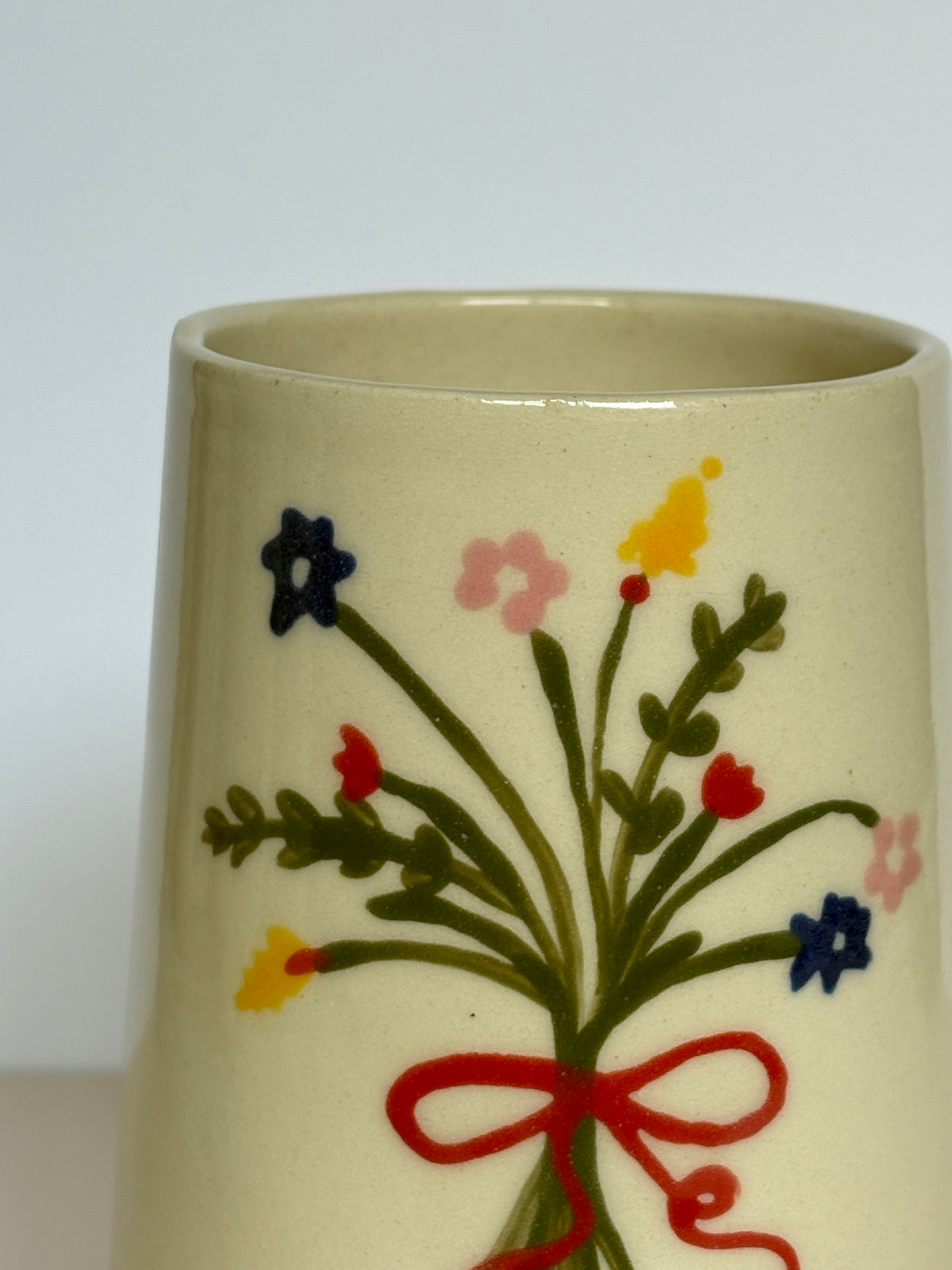 Flower Bouquet Tumbler Cup