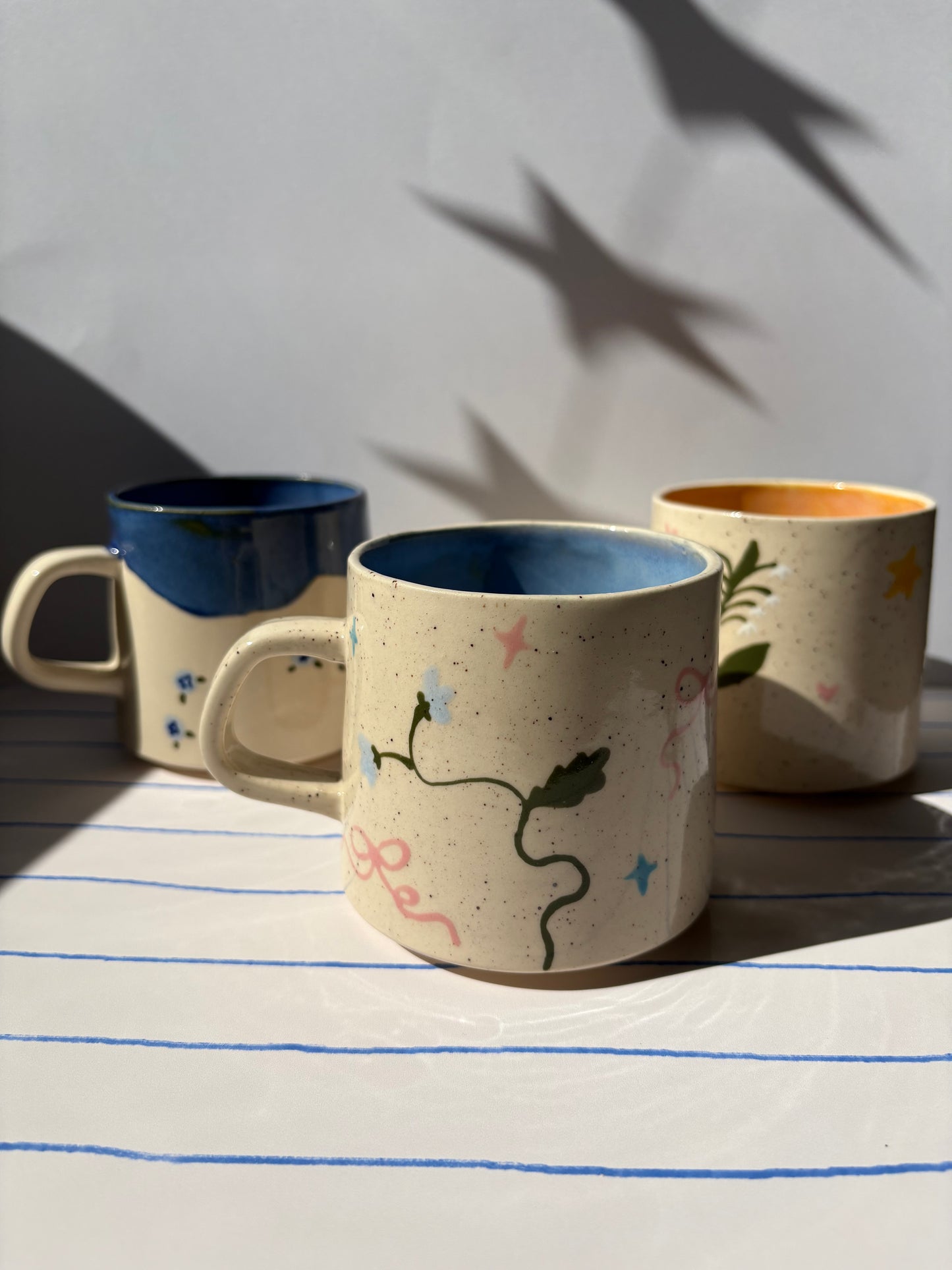 Whimsy Bows & Flower Buds Mug