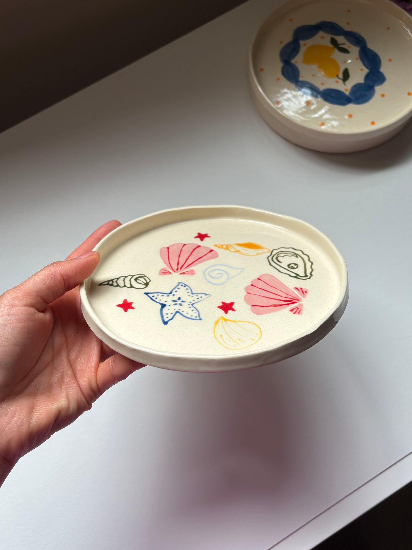 Seashell Plate
