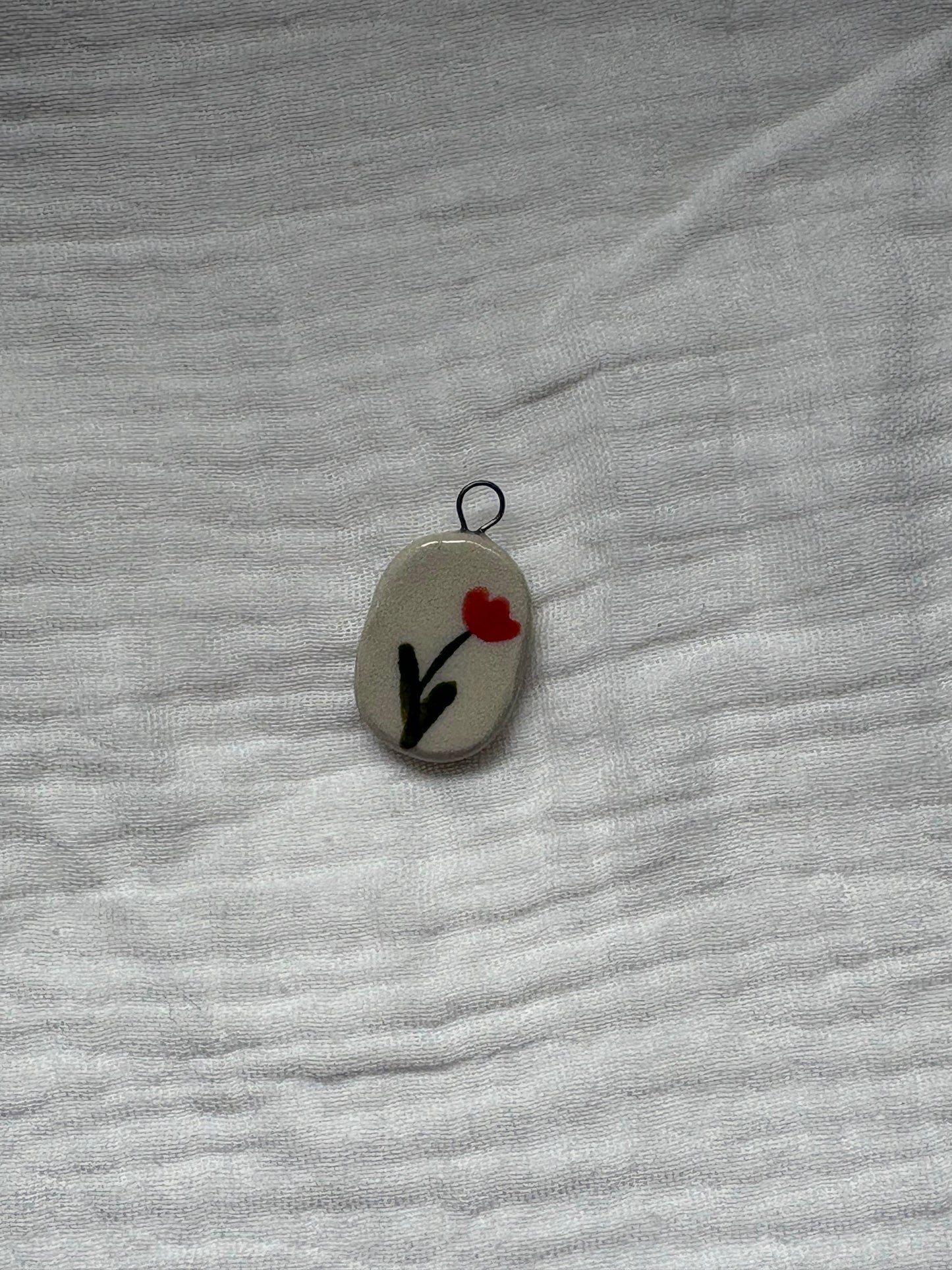 Hand Painted Charm Necklace