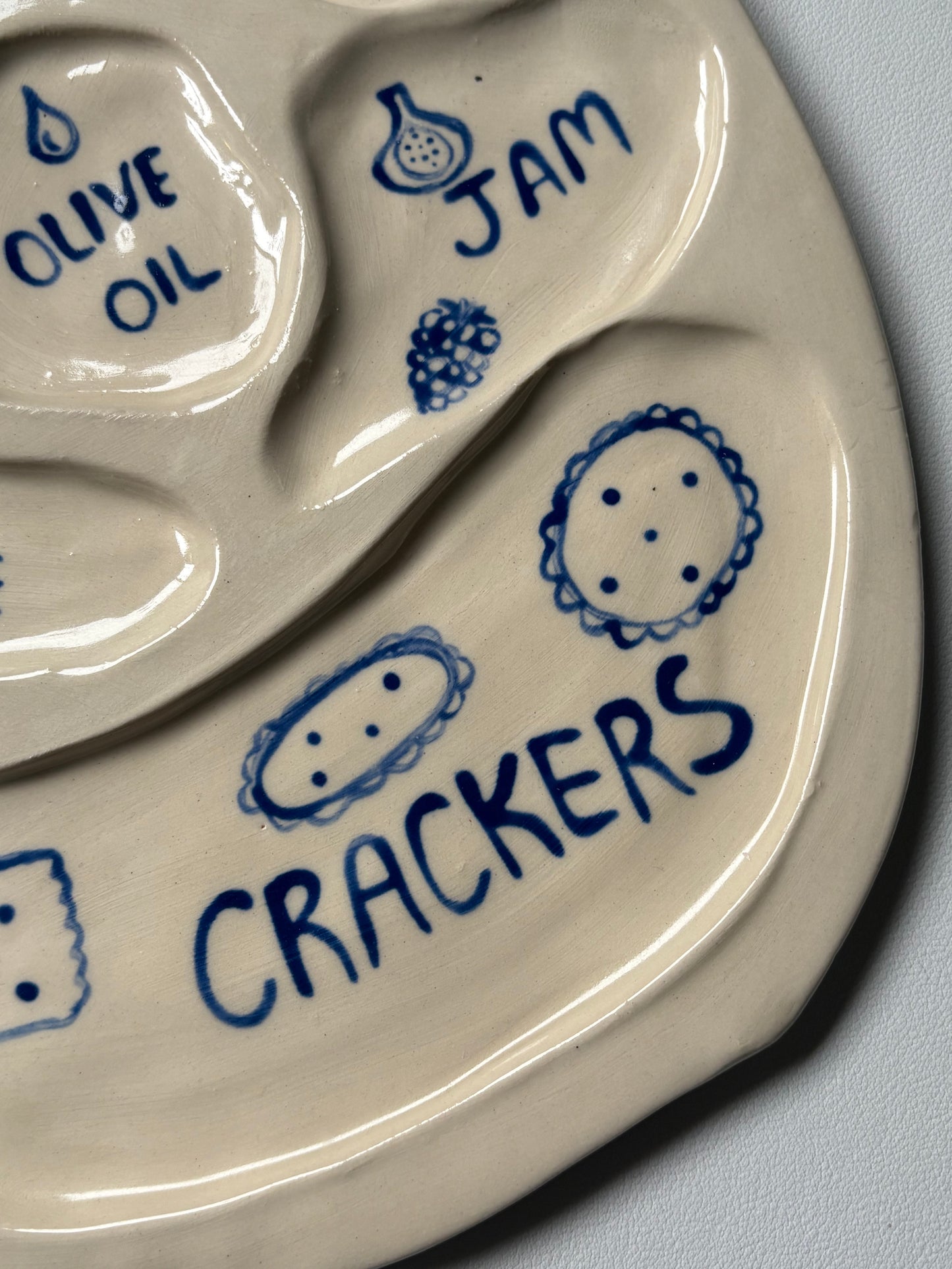 Ceramic Charcuterie Board