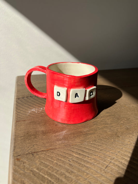 Dad Scrabble Mug