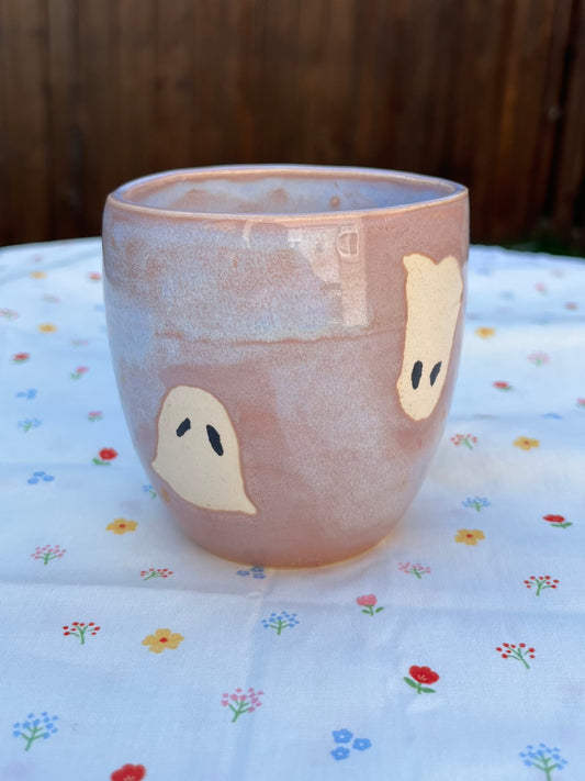 Lavender Speckle Ghost Tumbler