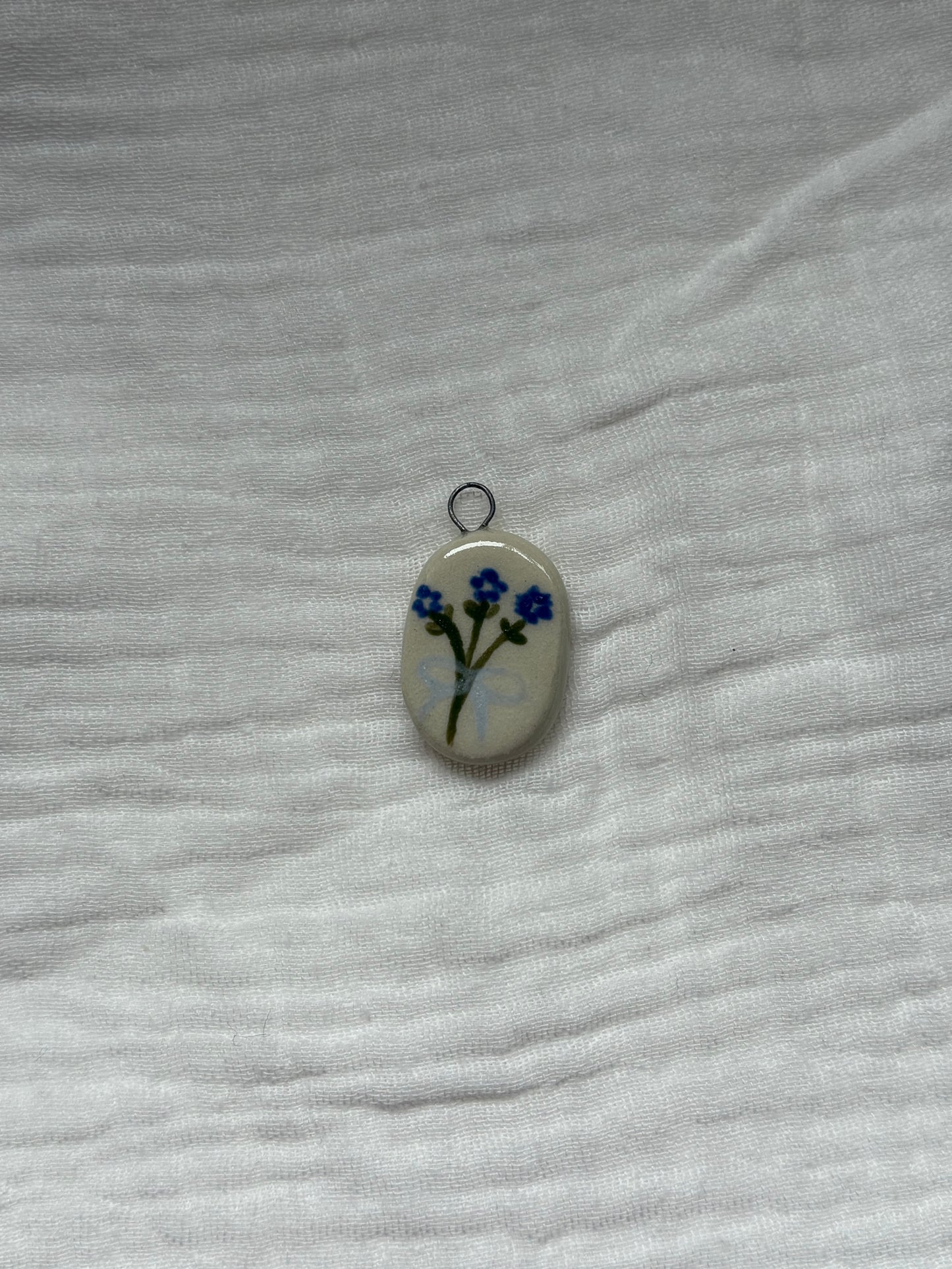 Hand Painted Charm Necklace