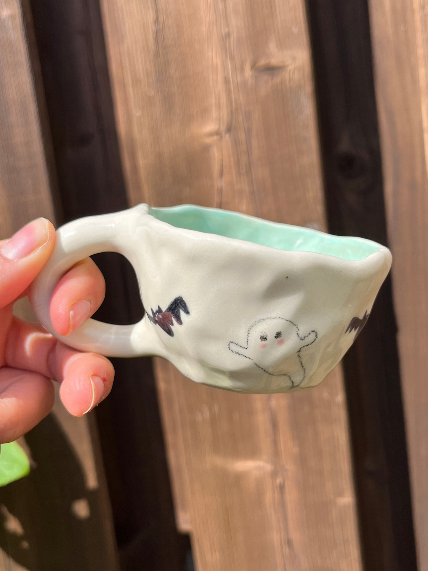 Bats & Ghosts Espresso Cup