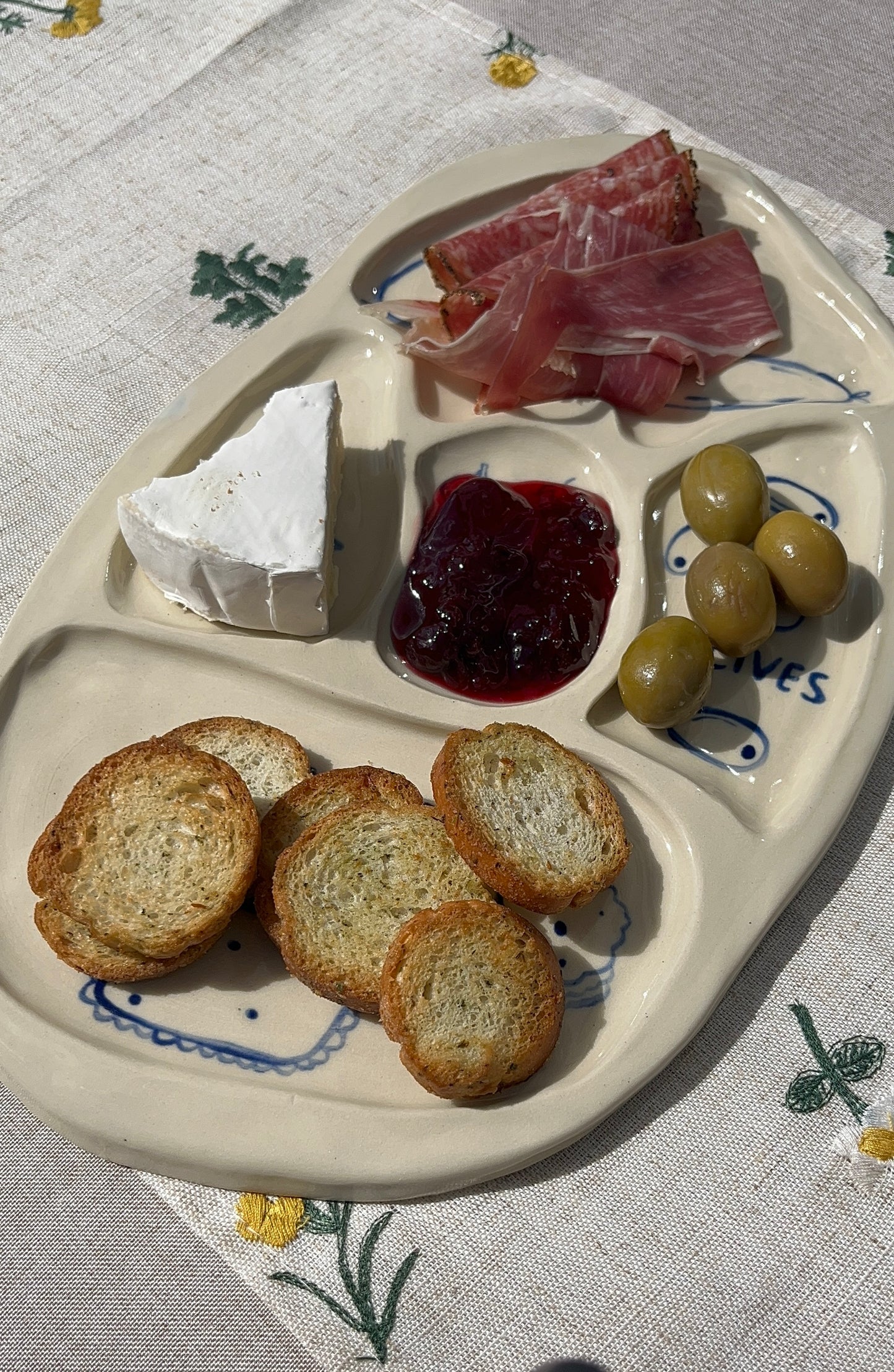 Ceramic Charcuterie Board