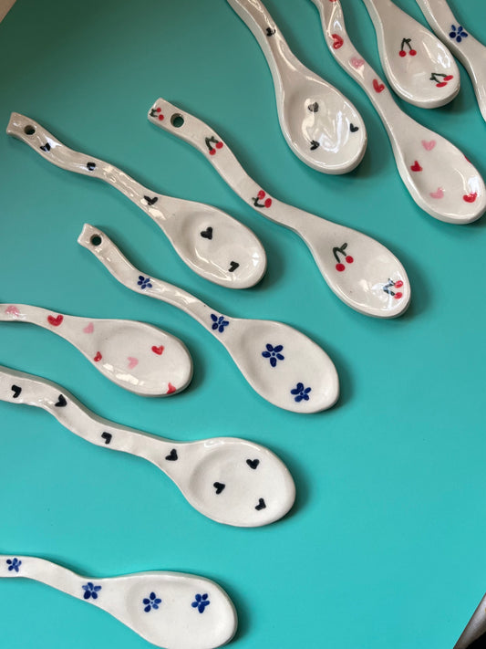 Handmade Ceramic Tea Spoons