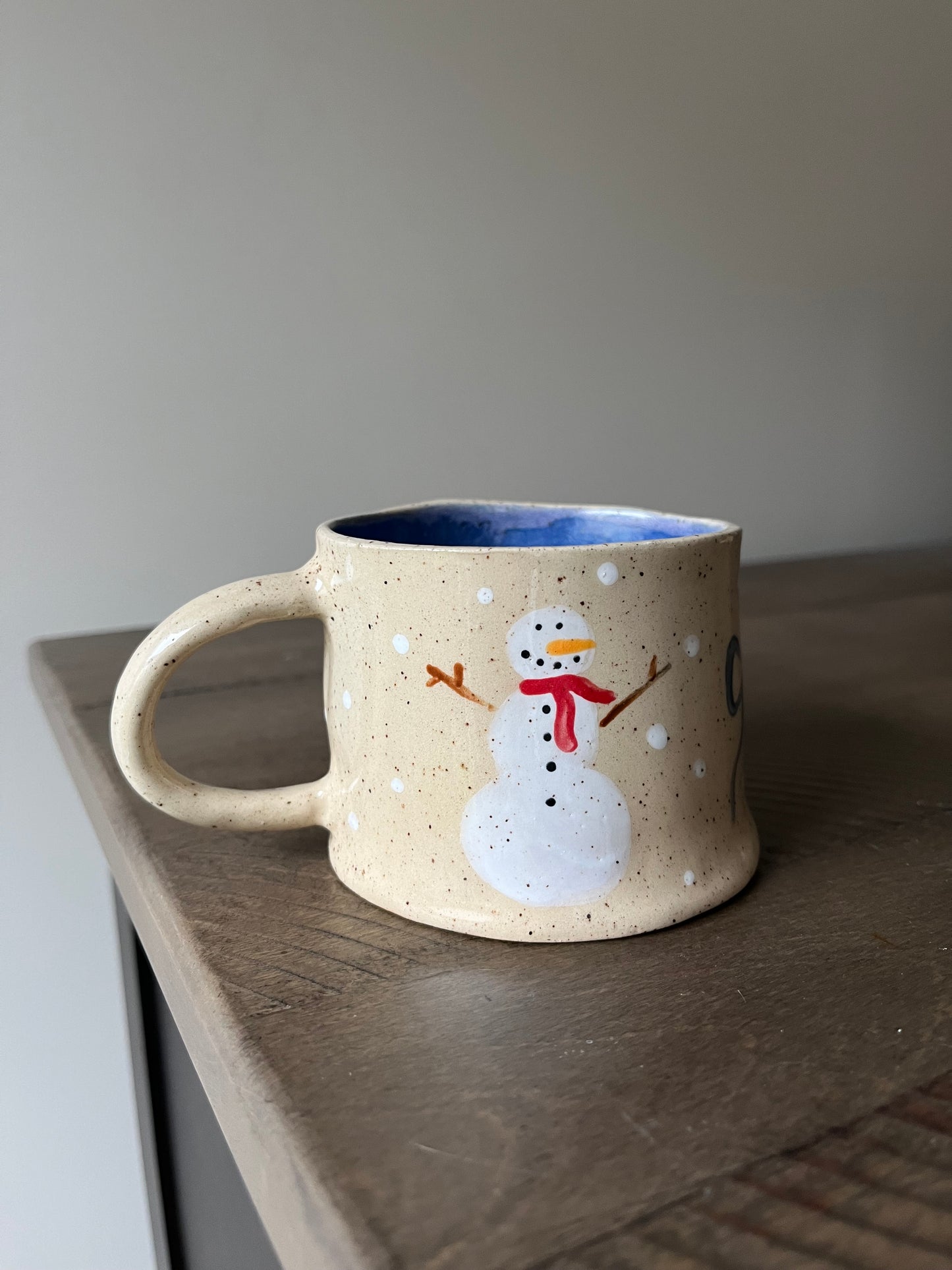 Snowman & Bows Mug