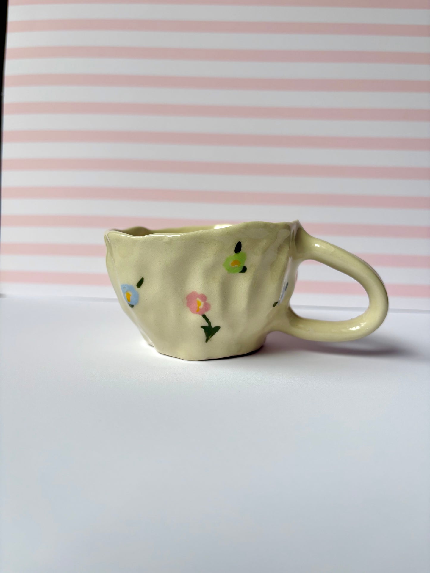 Pastel Spring Flowers Mug