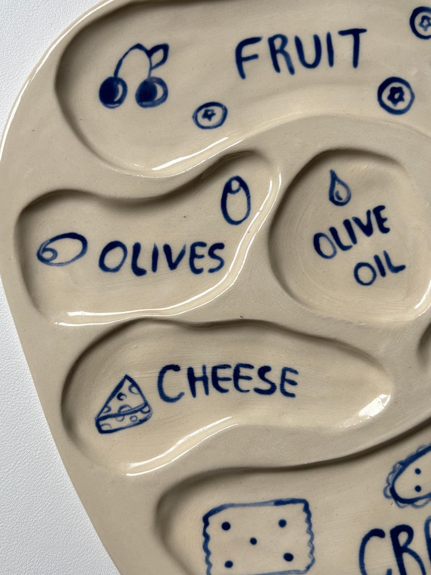 Ceramic Charcuterie Board