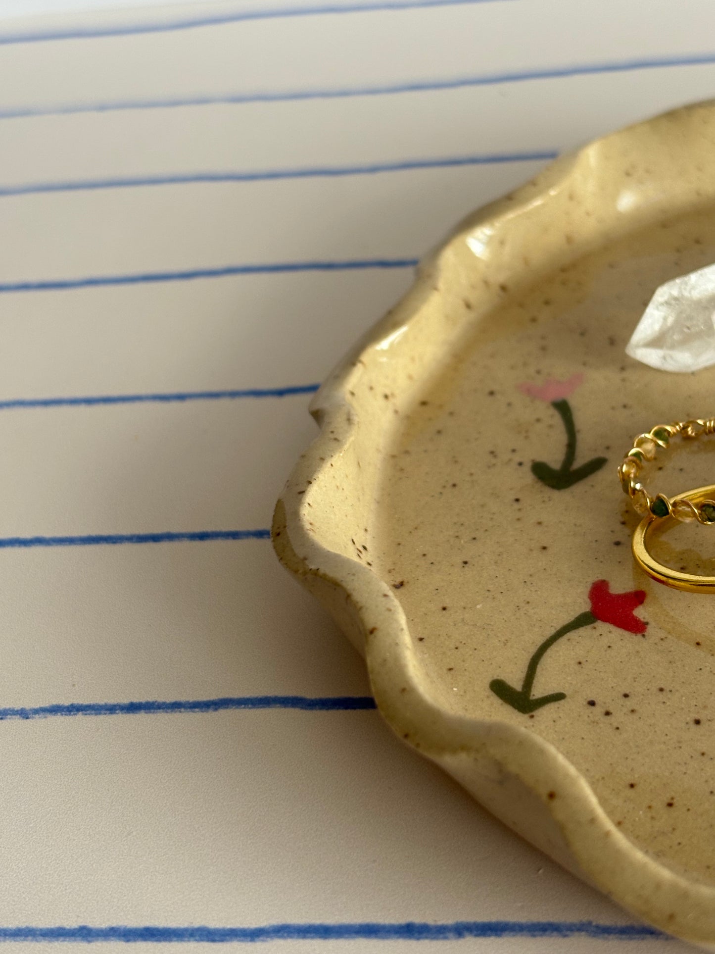 Tulips Jewelry Dish