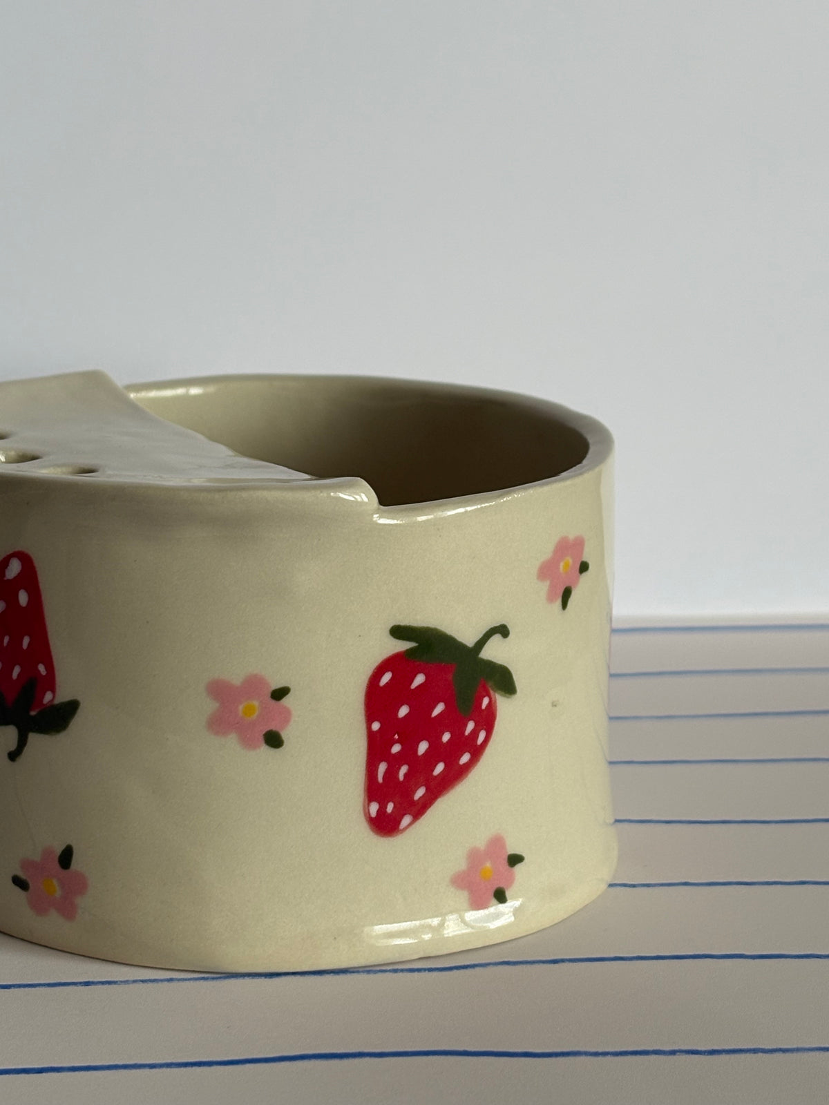 Strawberry Bloom Berry Bowl