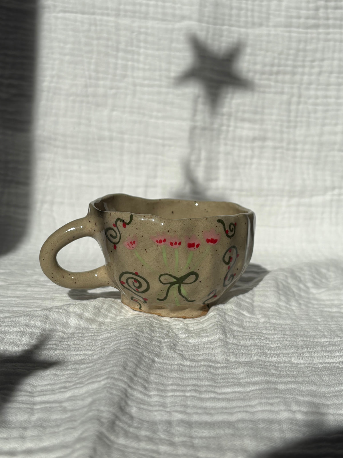 Swirls & Tulips Mug