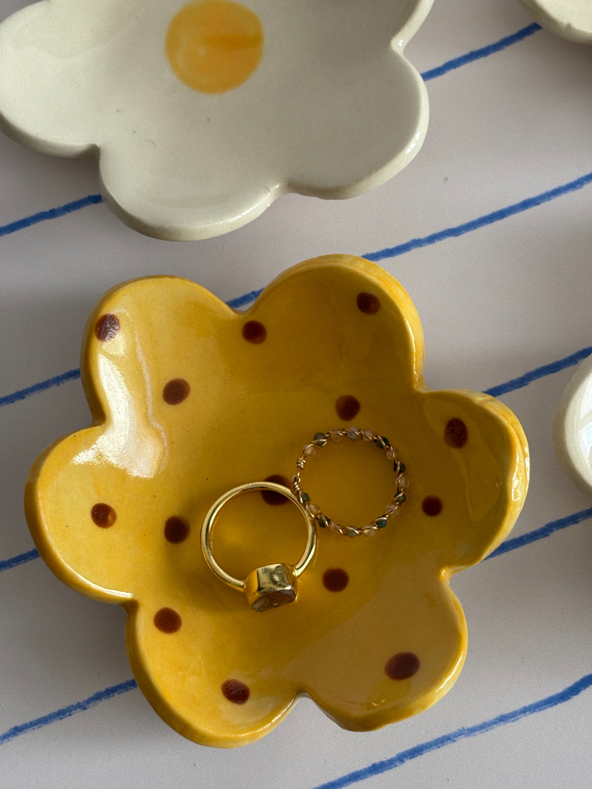 Flower Ring Jewelry Dish