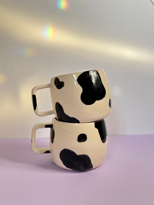 Cow Espresso Cup