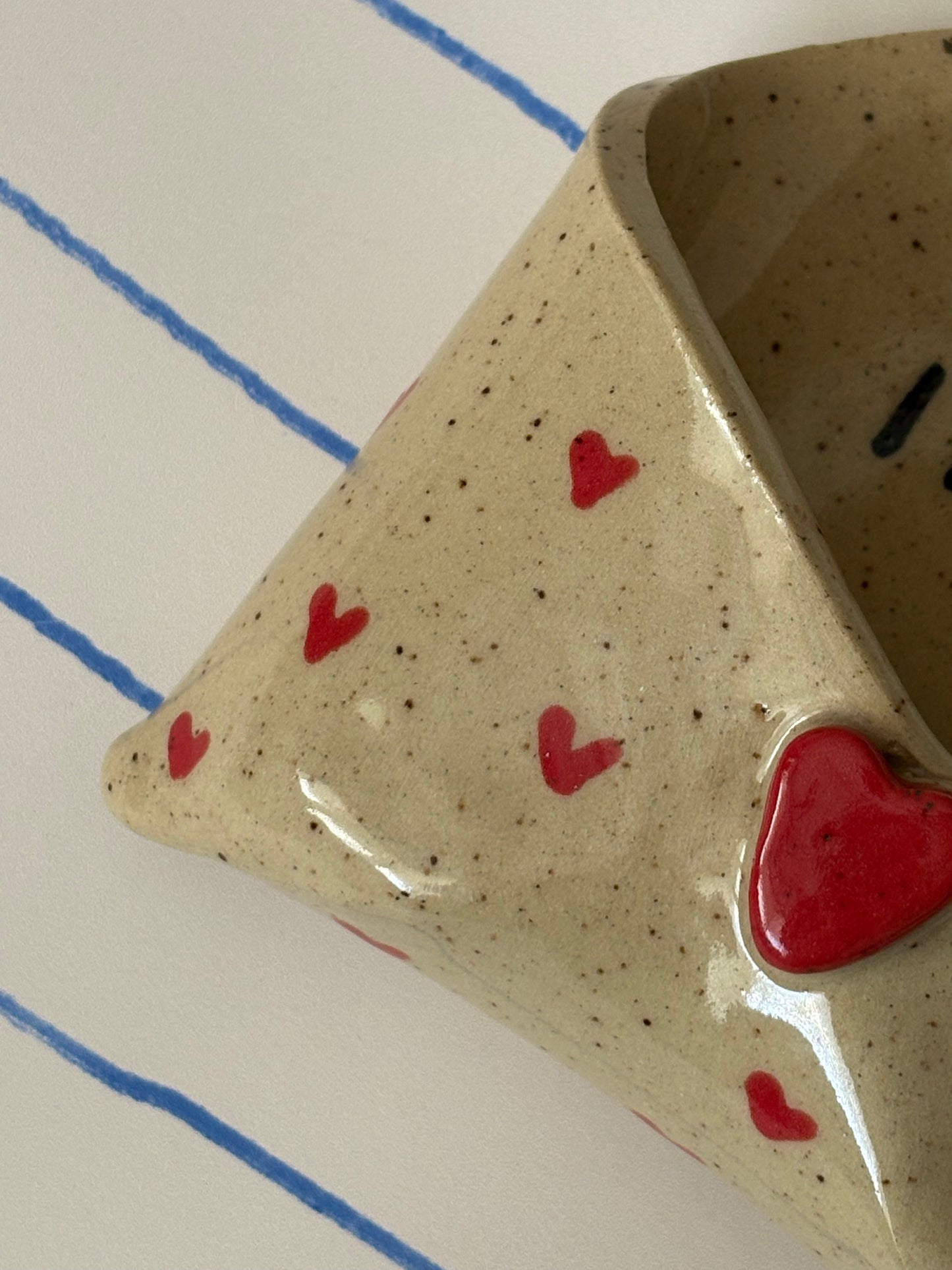 I Love You Ceramic Wall Envelope