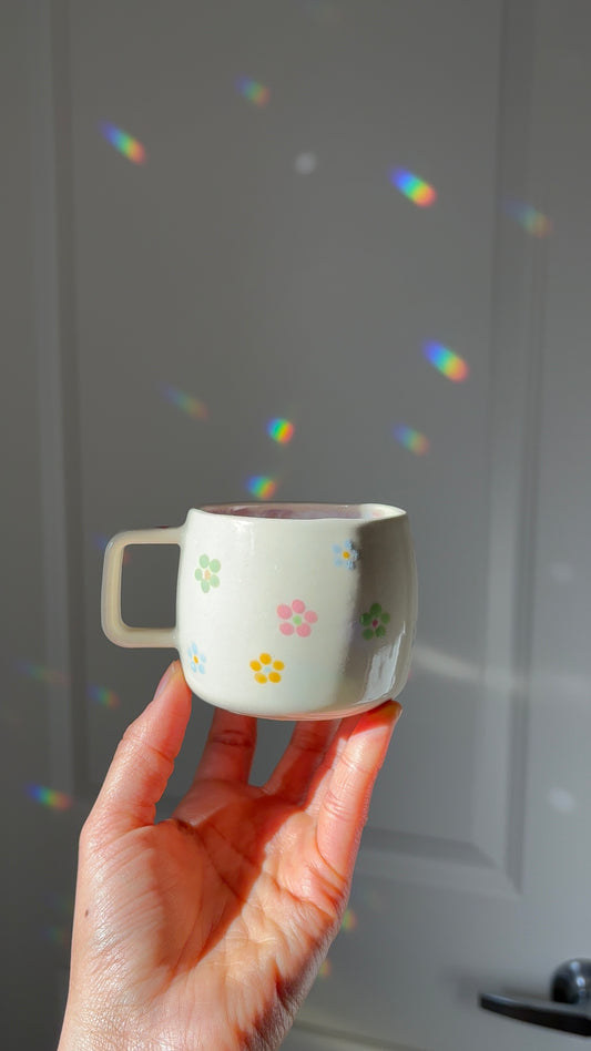 Spring Pastel Flowers Espresso Cup